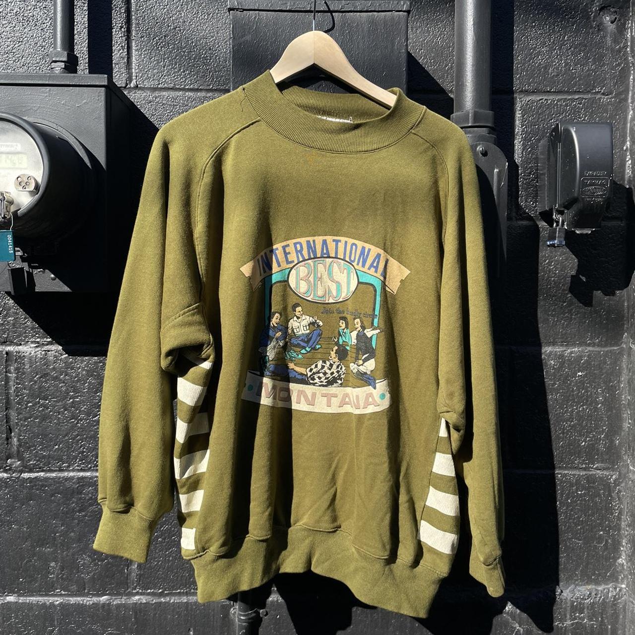 Rare ‘80s International Best Montana Sweatshirt SIZE... - Depop