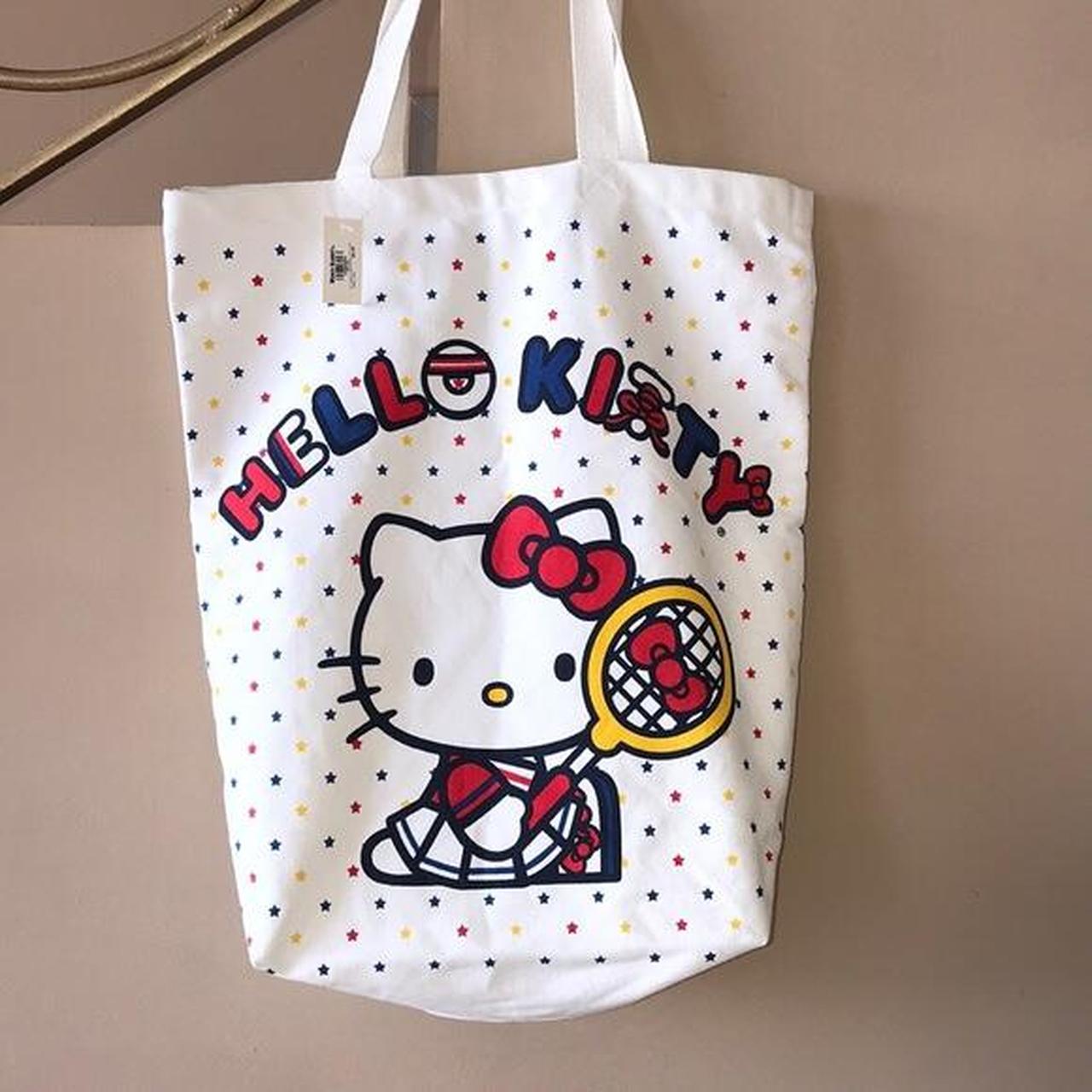 big super cute hello kitty tote bag! 2000s free... - Depop