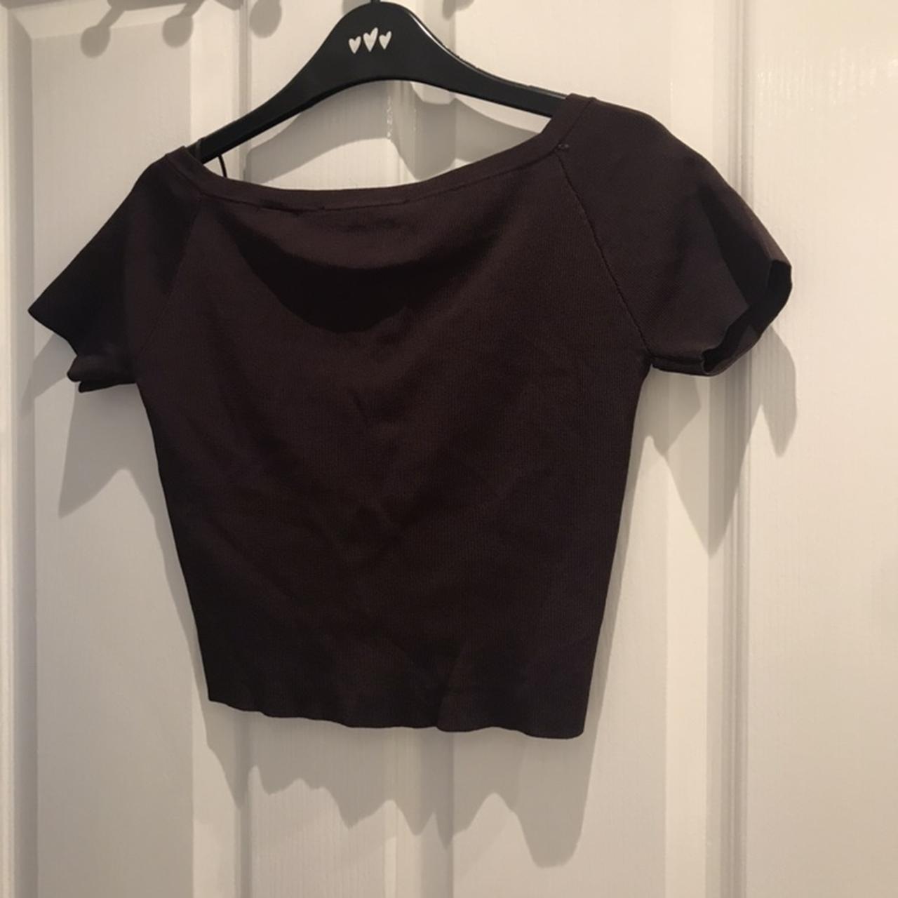 ** FREE DELIVERY ** Zara size small wine coloured... Depop