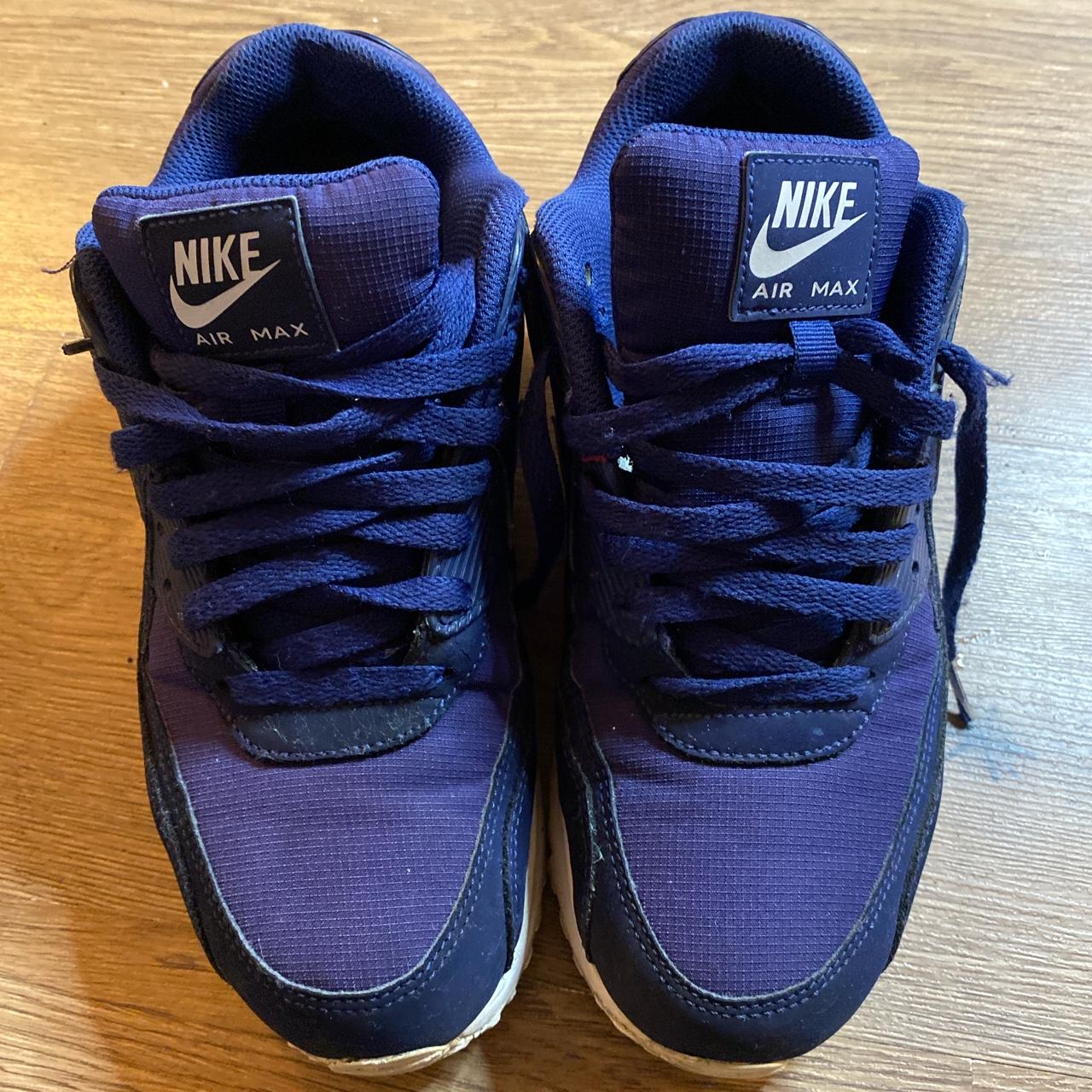 Nike Men's Blue Trainers | Depop