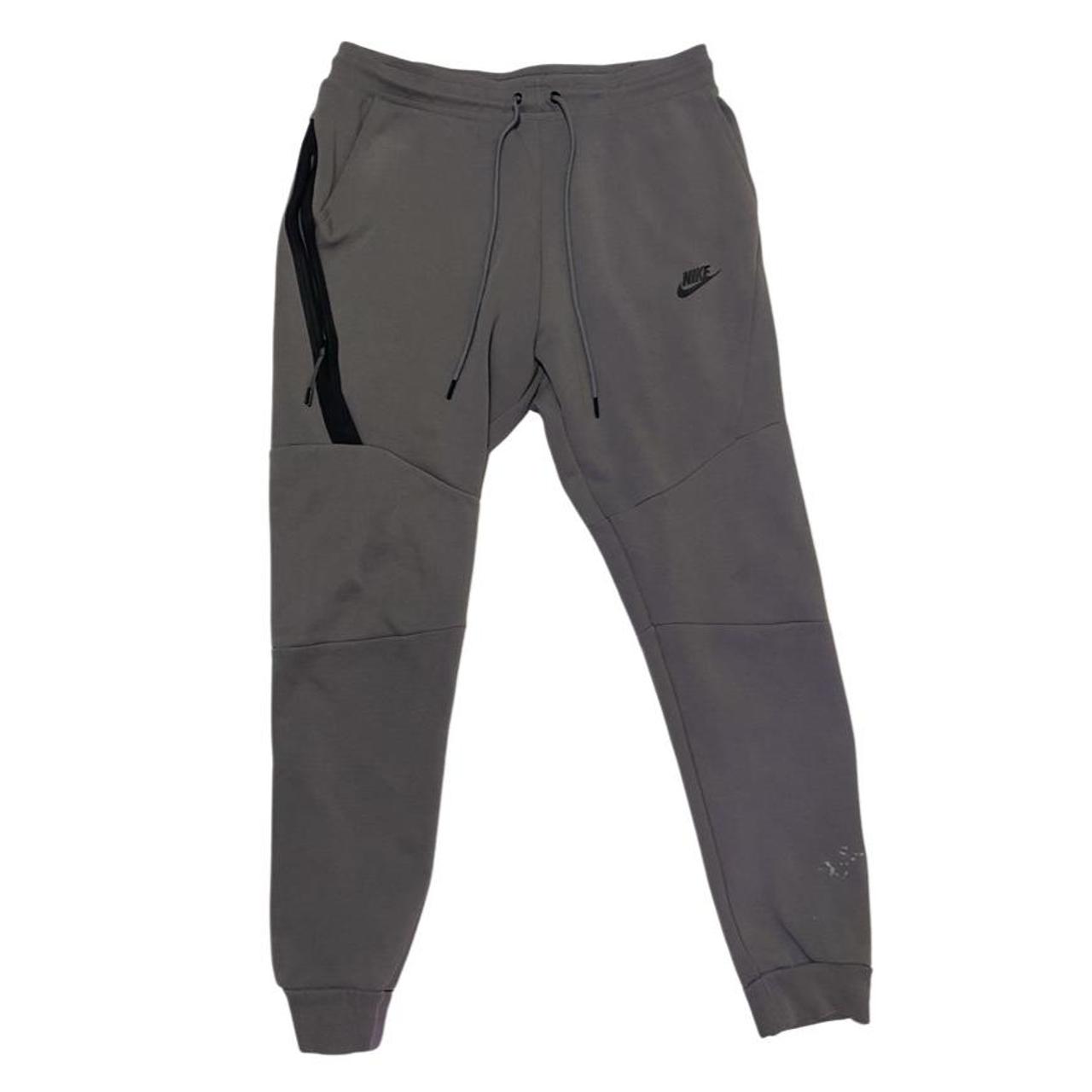 Nike - Gun Smoke Grey Tech Fleece Joggers (Old... - Depop