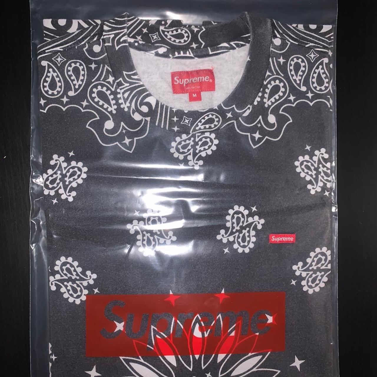 Buy Supreme 21SS Bandana Small Box Tee Black Bandana Small Box Logo Short  Sleeve T-shirt Black M Black from Japan - Buy authentic Plus exclusive  items from Japan