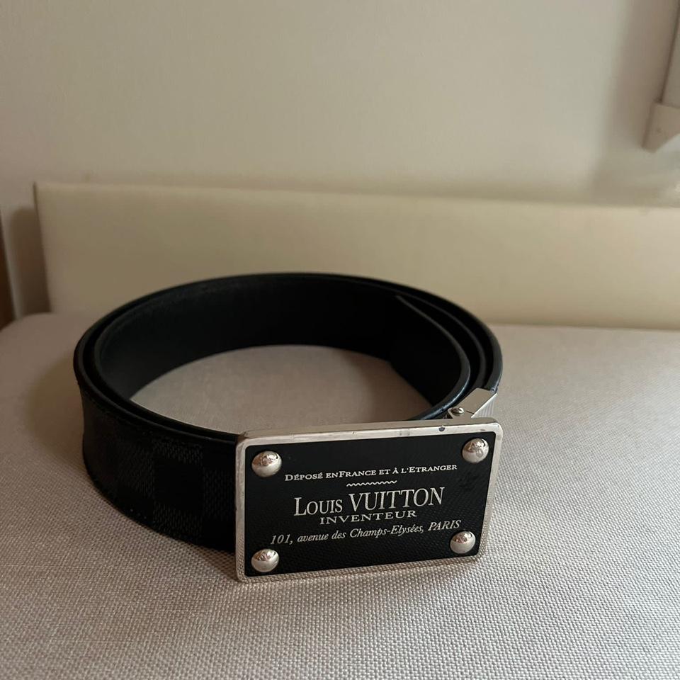 Louis Vuitton Vintage Men's Belt. Sizing in - Depop