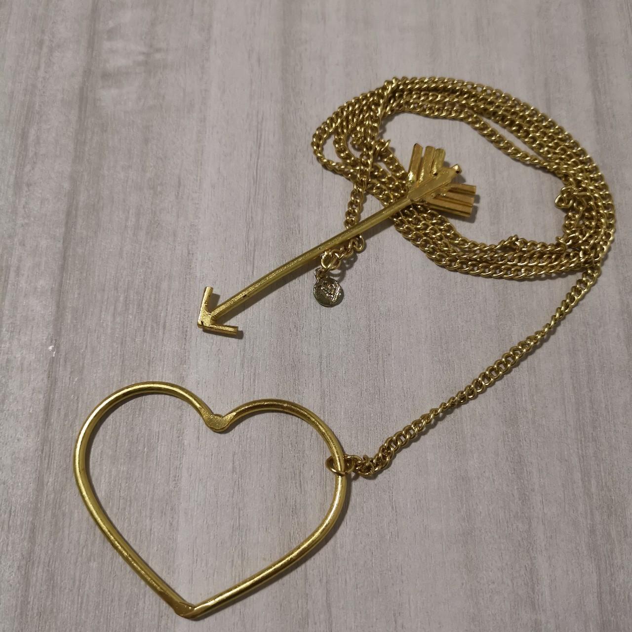 COLLANA FRECCIA CON CUORE - Versari Accessories