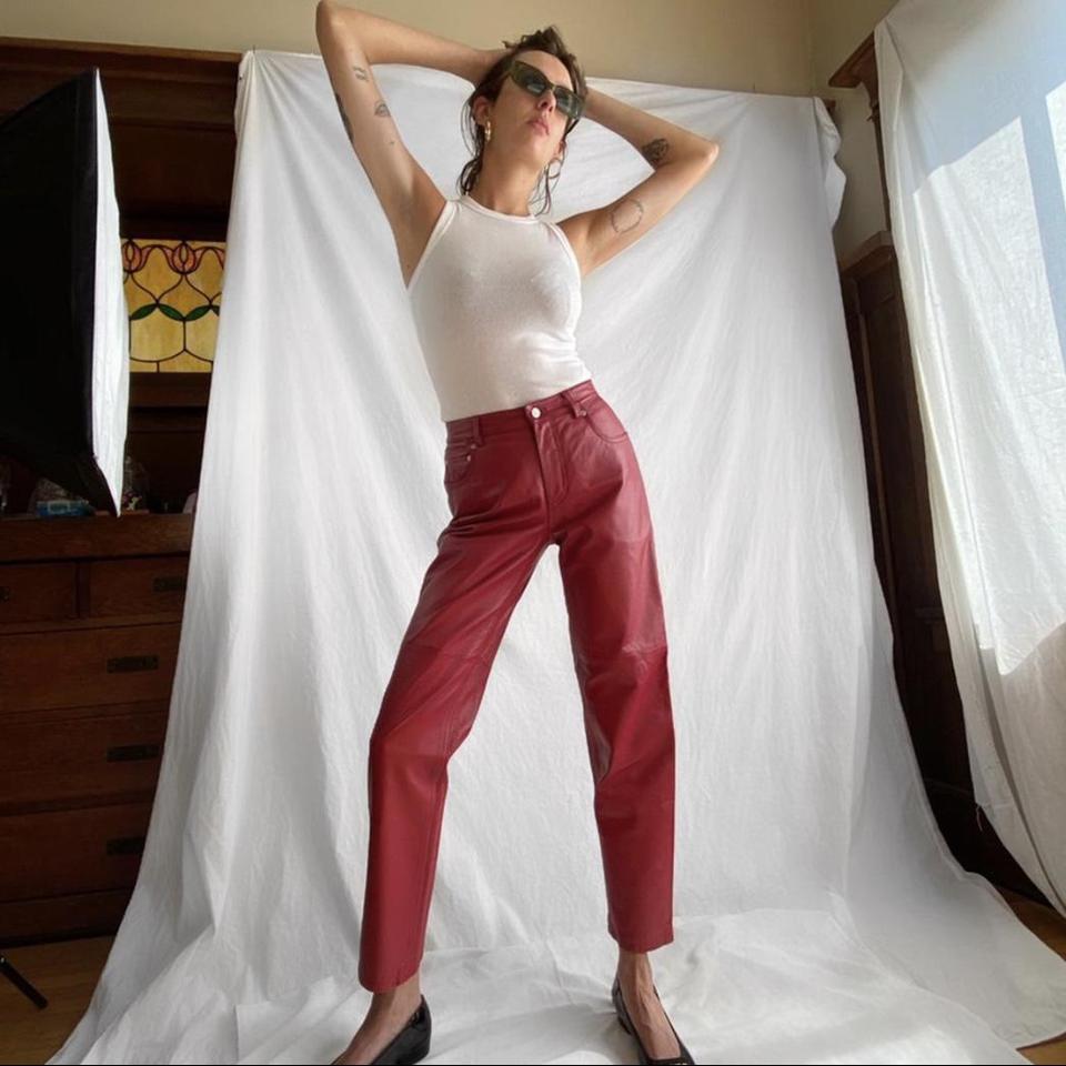 Buy Maroon Trousers & Pants for Women by RIVI Online | Ajio.com