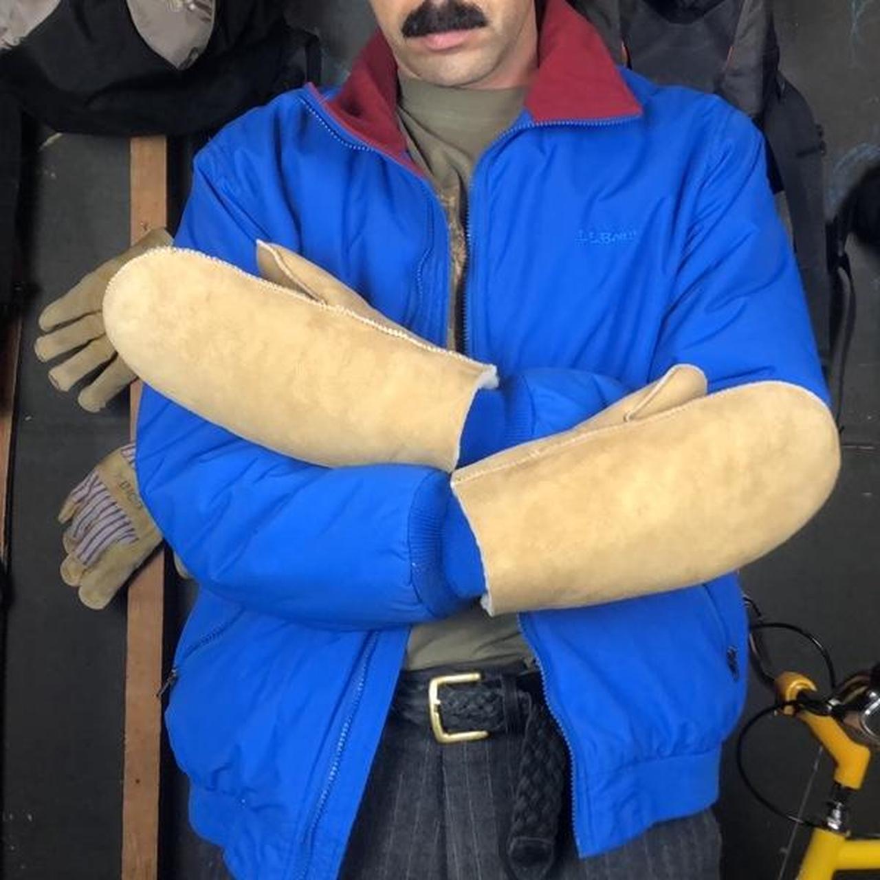 ll bean sherpalined buckskin mittens 🦌 fit... Depop