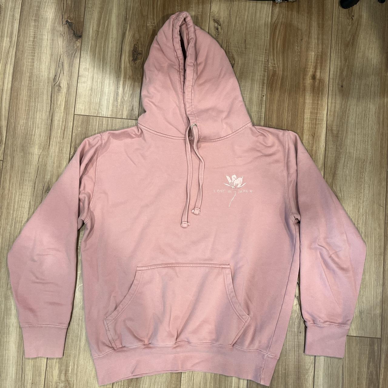 Urban Outfitters Men's Pink Hoodie Depop