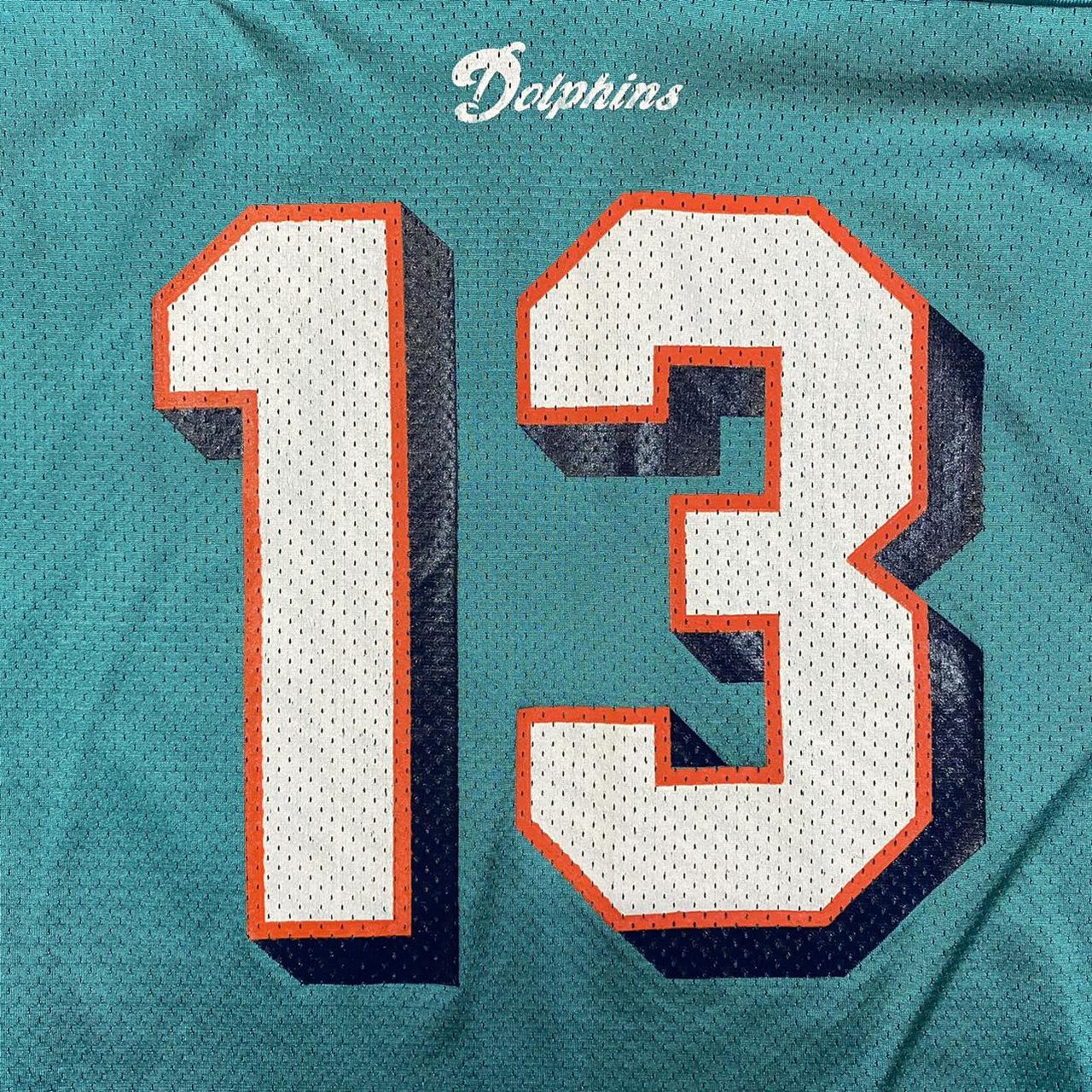 Vintage oversized Miami Dolphins Jersey 90s - Depop