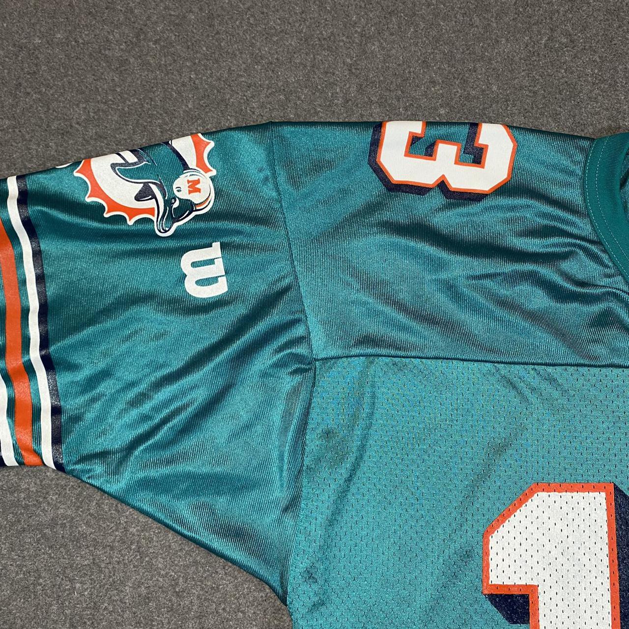 90s Miami Dolphins Dan Marino Wilson Jersey - Depop