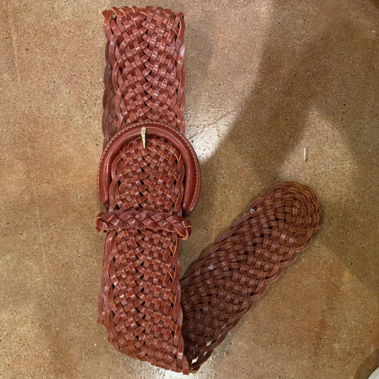 cole haan brown belt