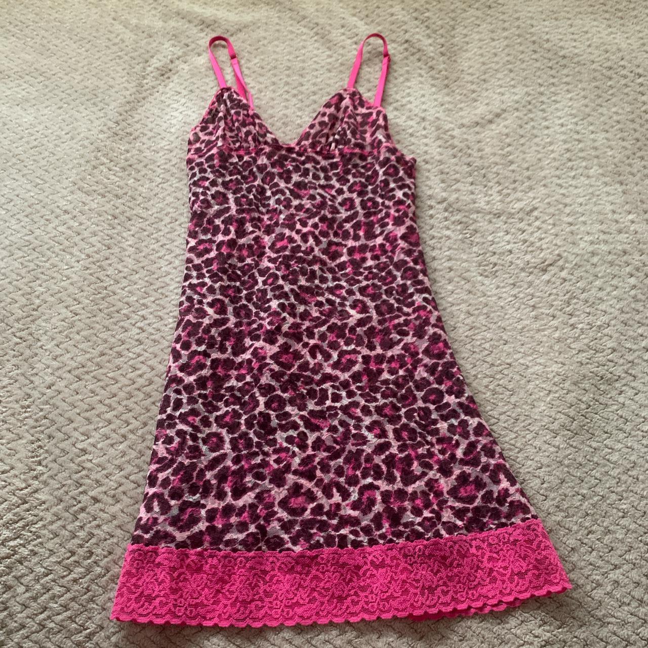 ultra-coveted pinterest famous pink leopard and lace - Depop