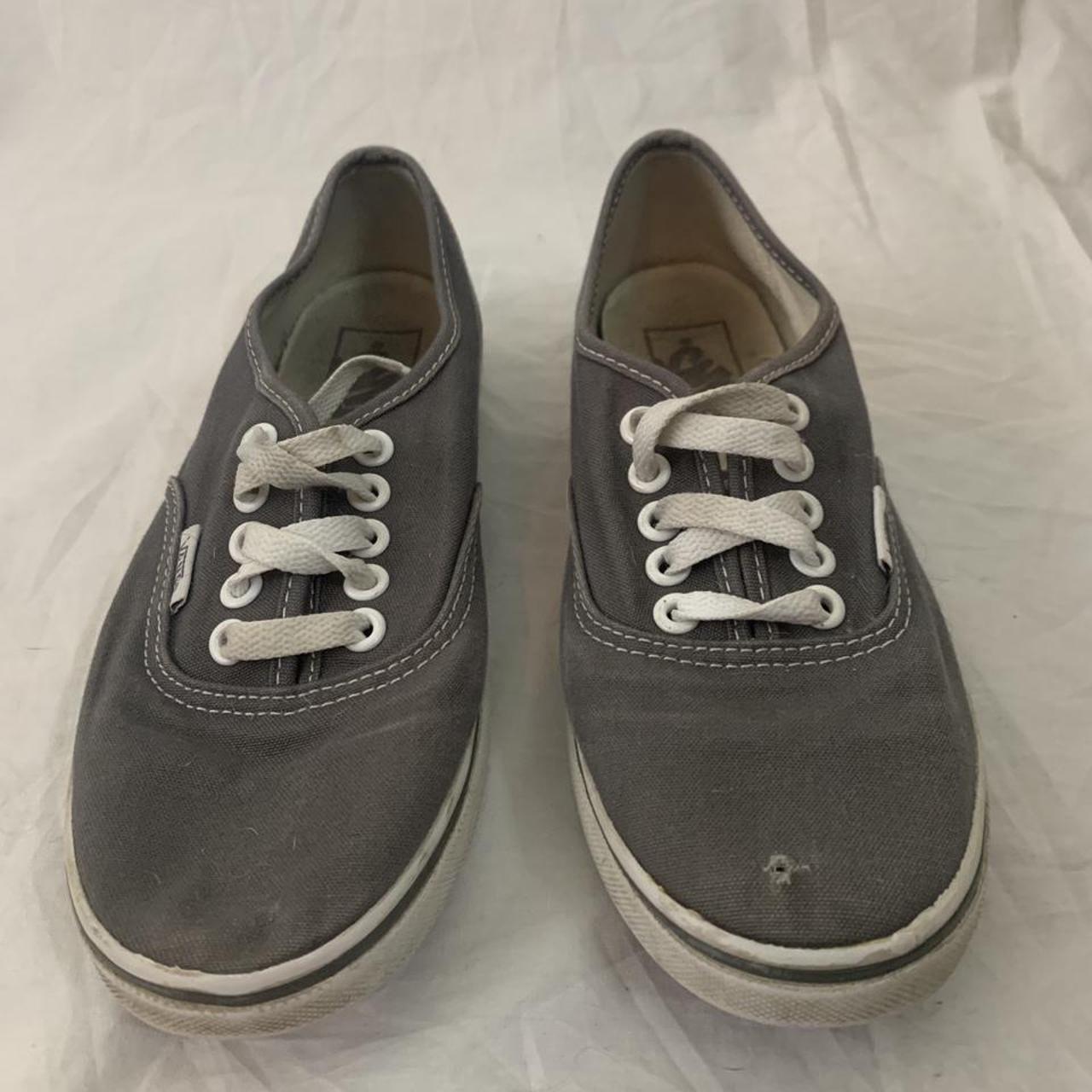 womens grey vans size 6