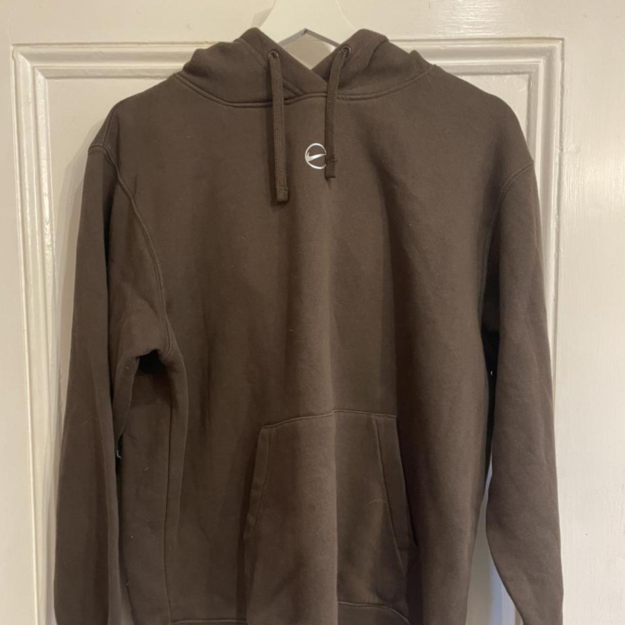 nike metallic swoosh sweater