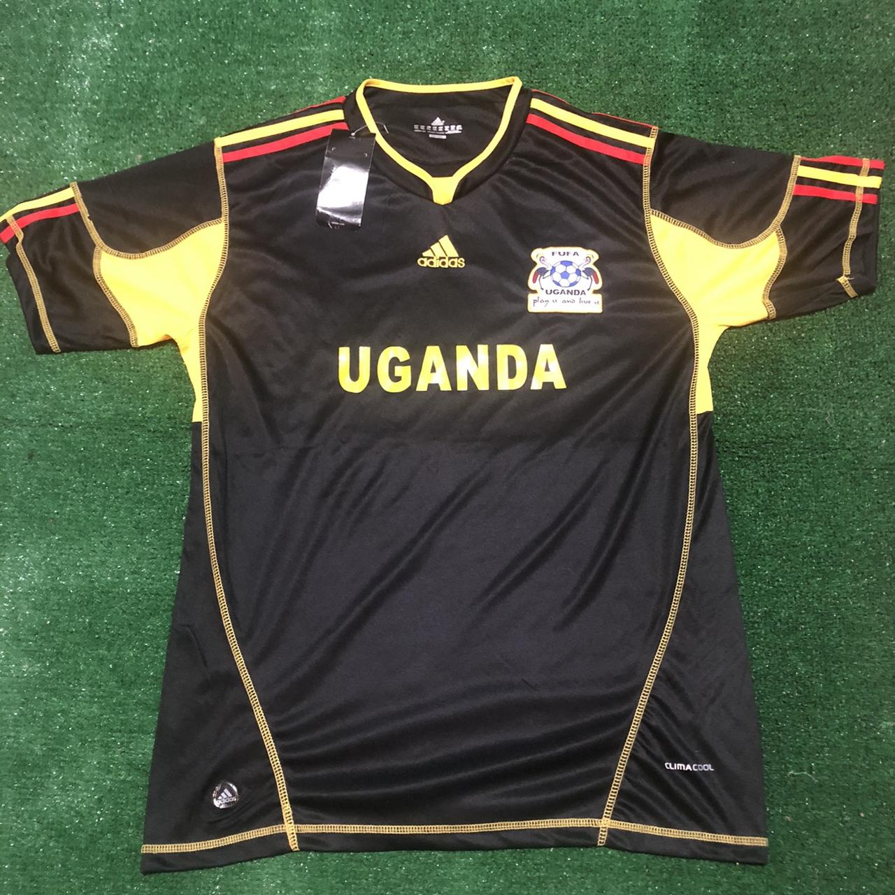 Adidas Uganda Jersey size XXL 29” length 22”... - Depop