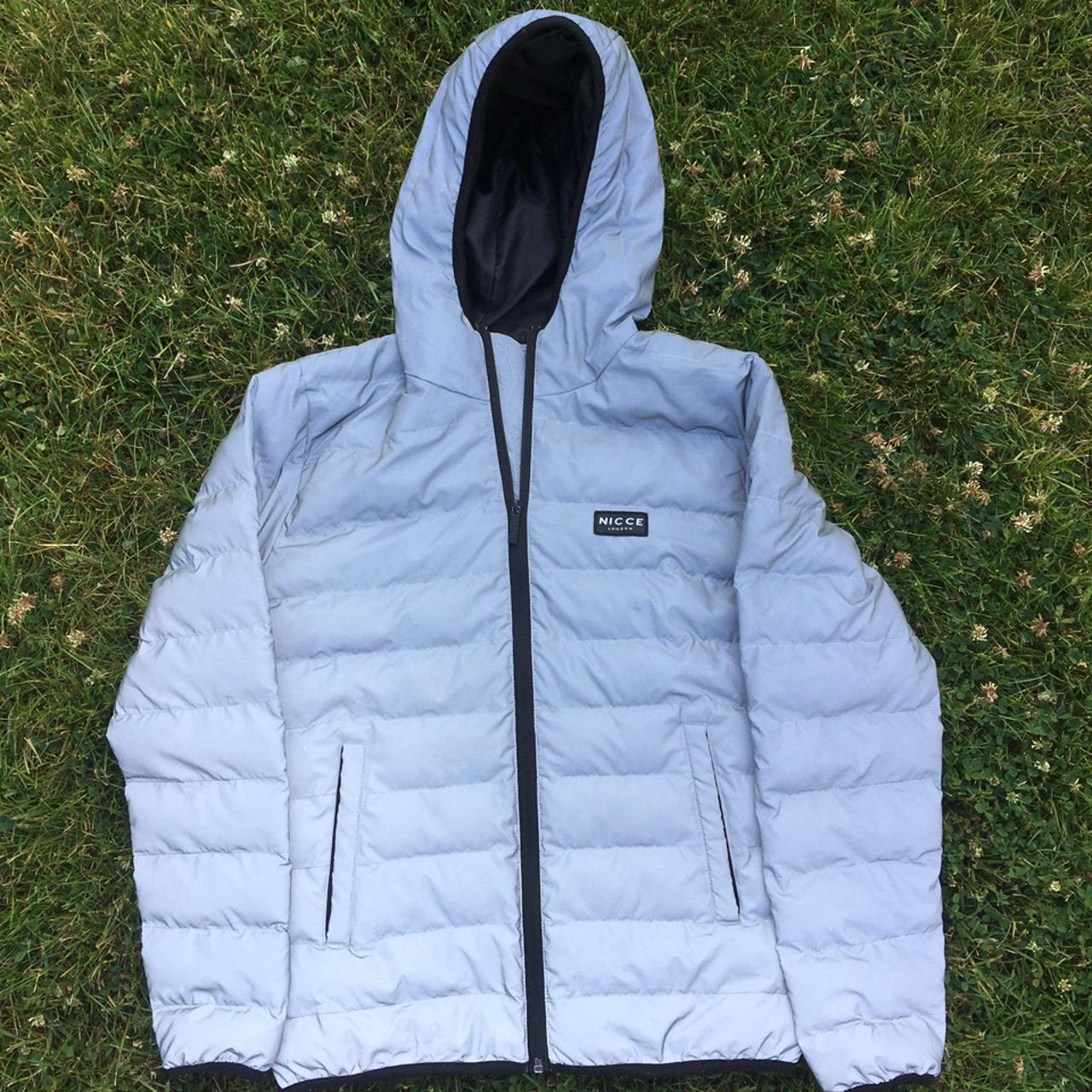 Nicce puffer outlet jacket reflective