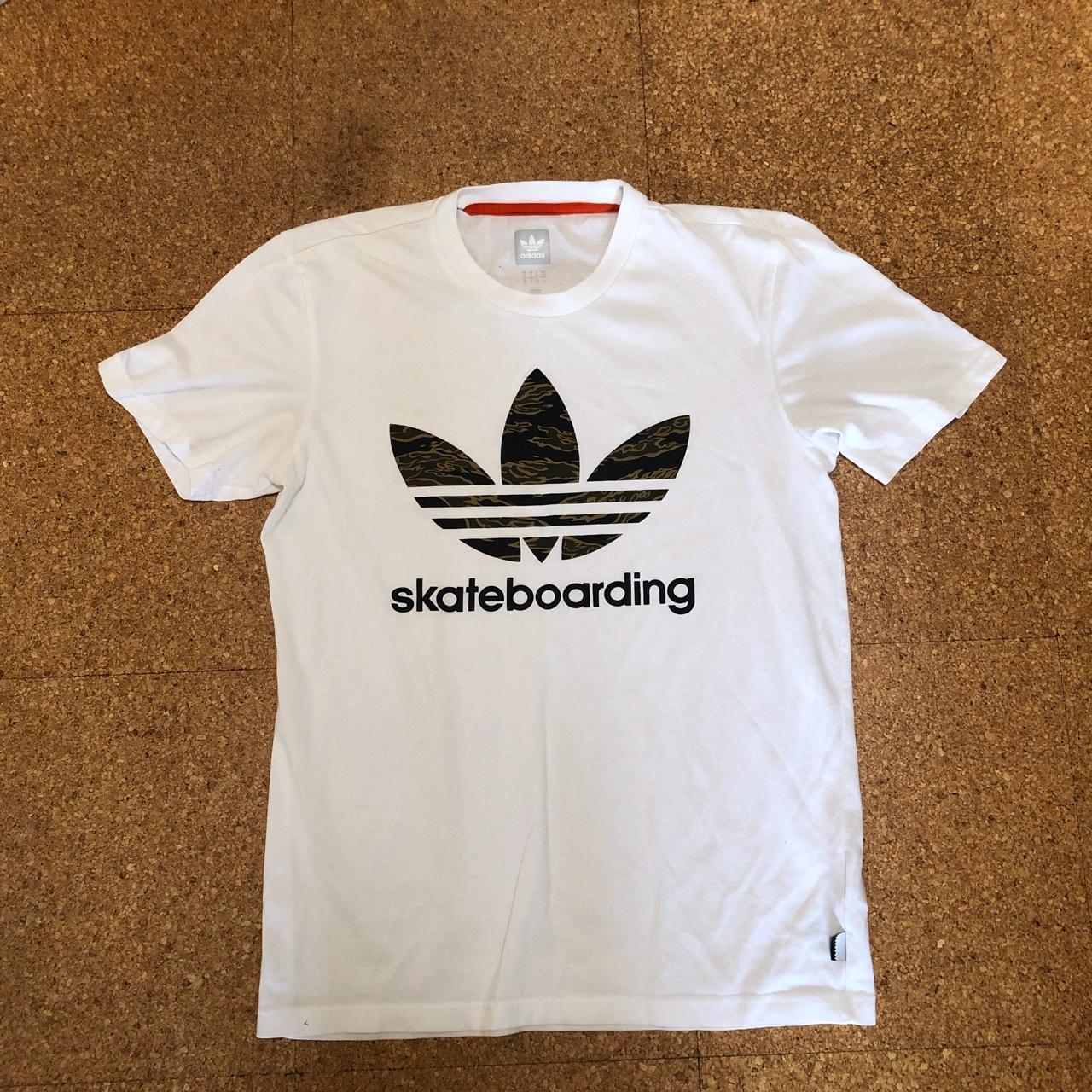 Adidas skateboarding camo outlet shirt