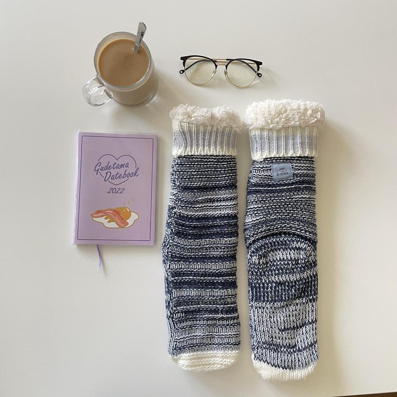 Product Image 2 - NEW blue crochet sherpa socks