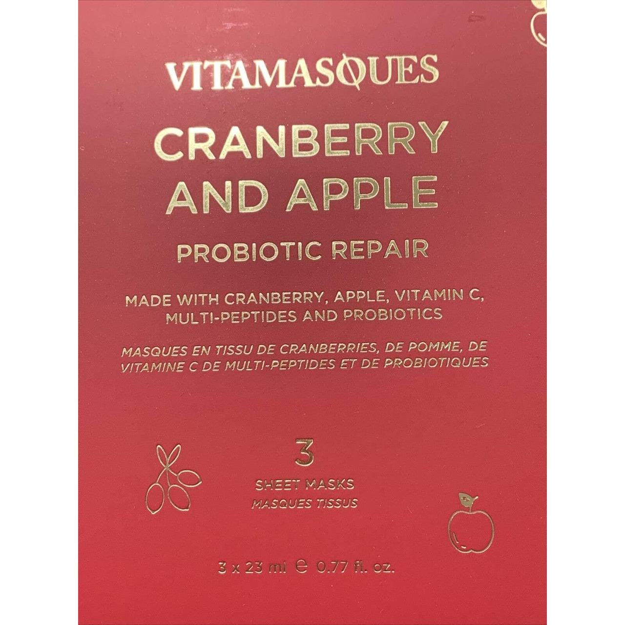 Product Image 2 - VITAMASQUES Cranberry and Apple Probiotic