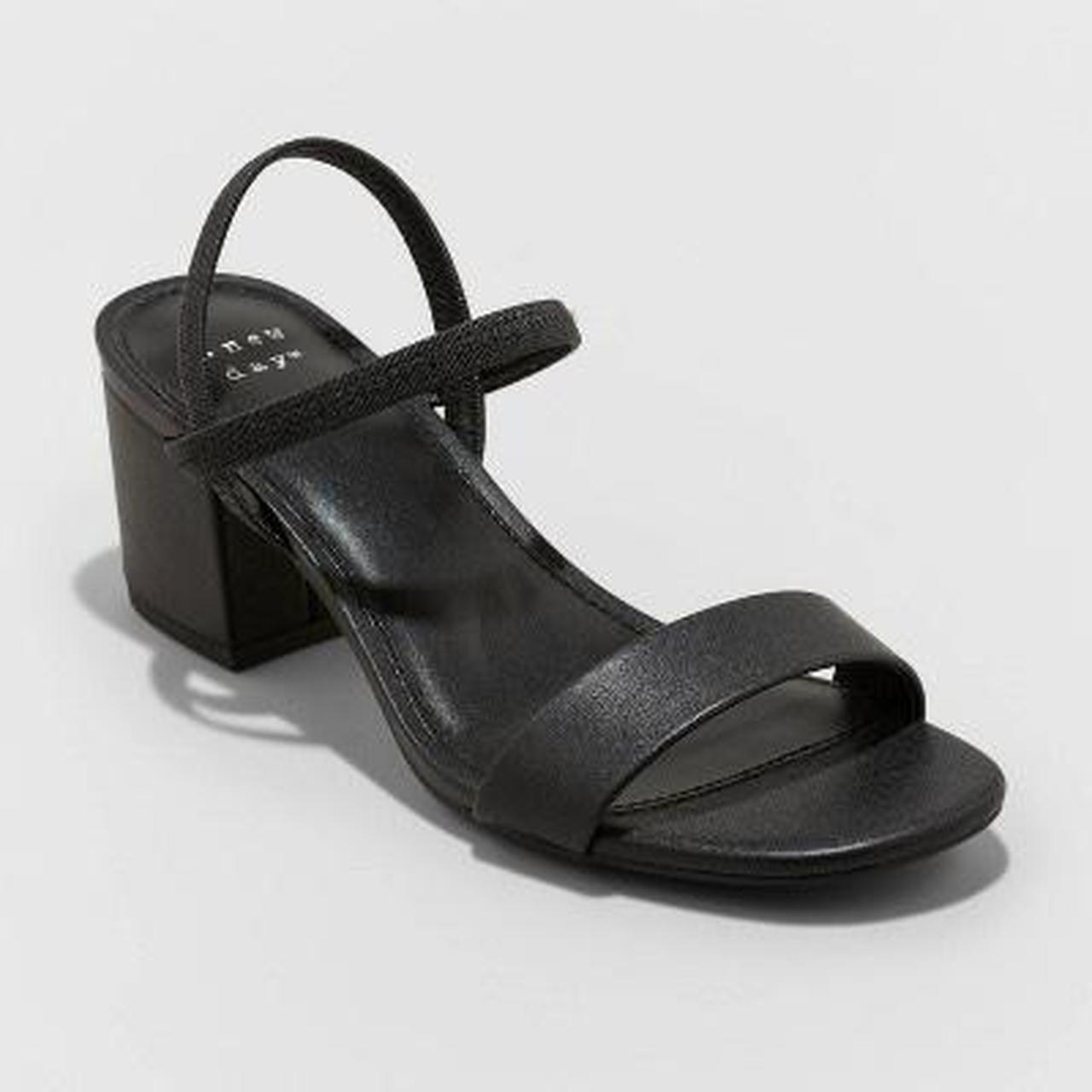 target block heel sandal