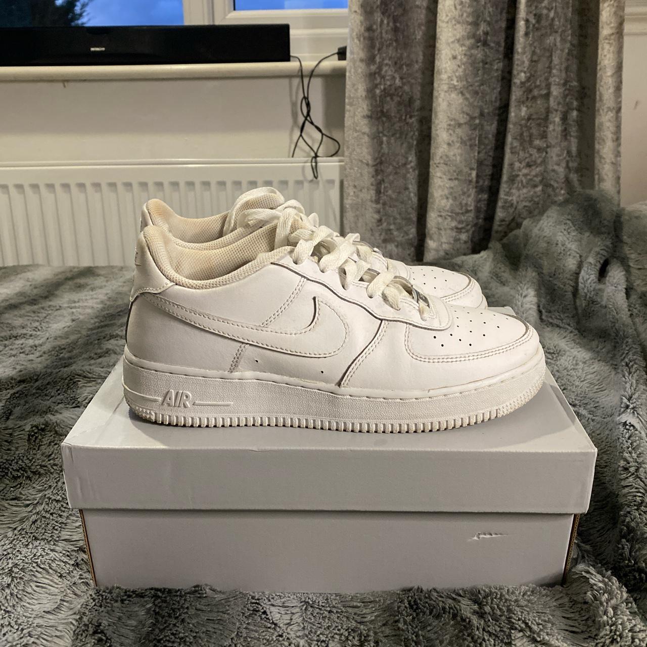 white air force ones 5.5