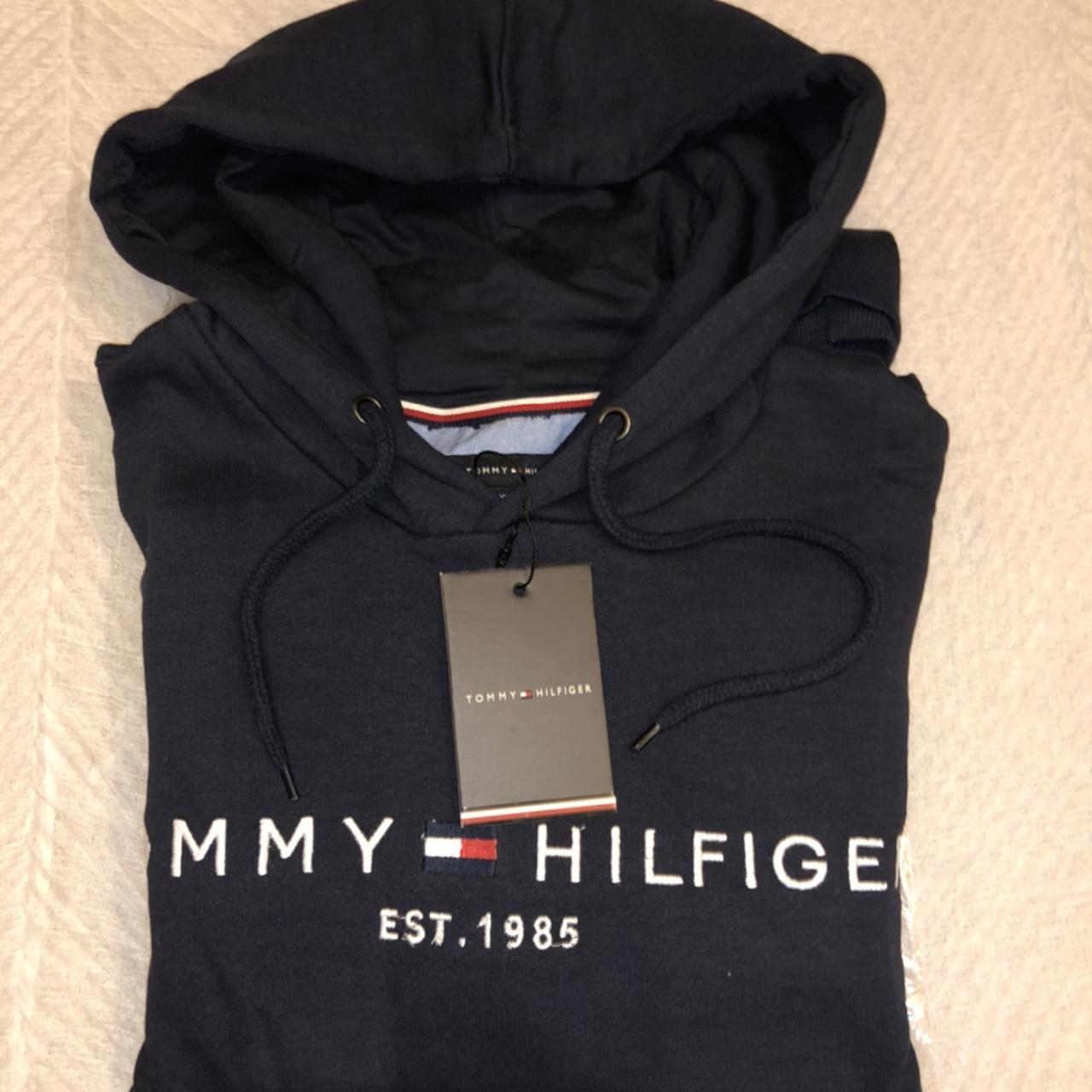 Tommy Hilfiger Hoodie - Mens - Navy colour Brand new... - Depop