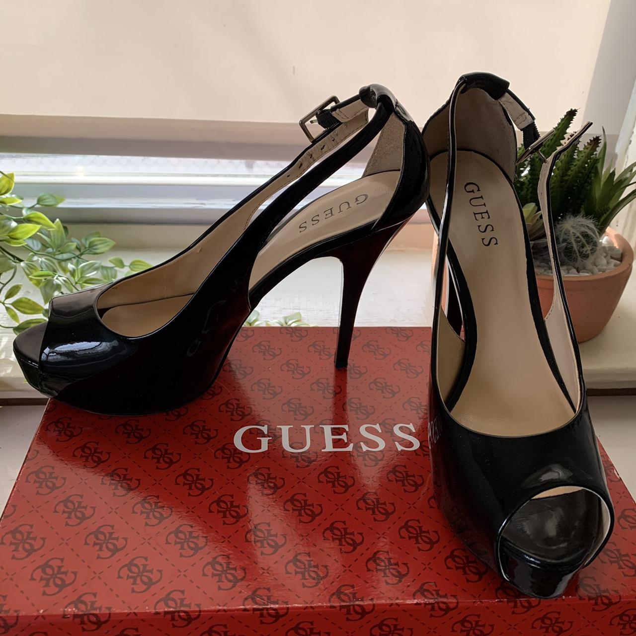 Guess black hot sale heels