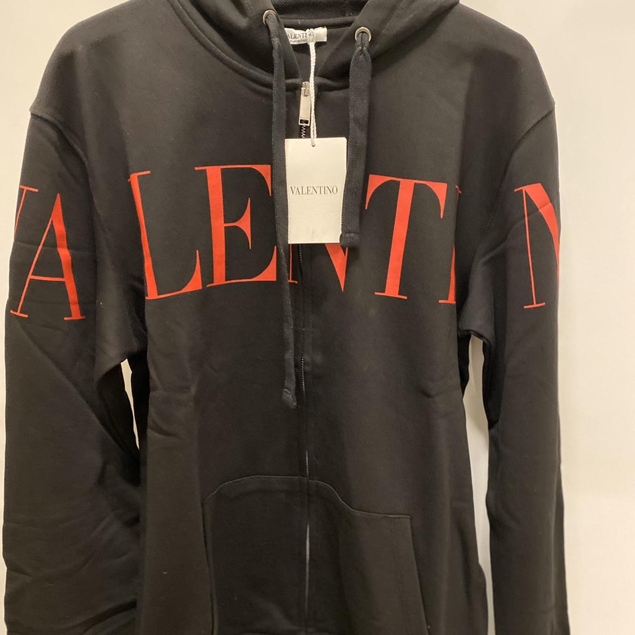 Valentino on sale zip hoodie