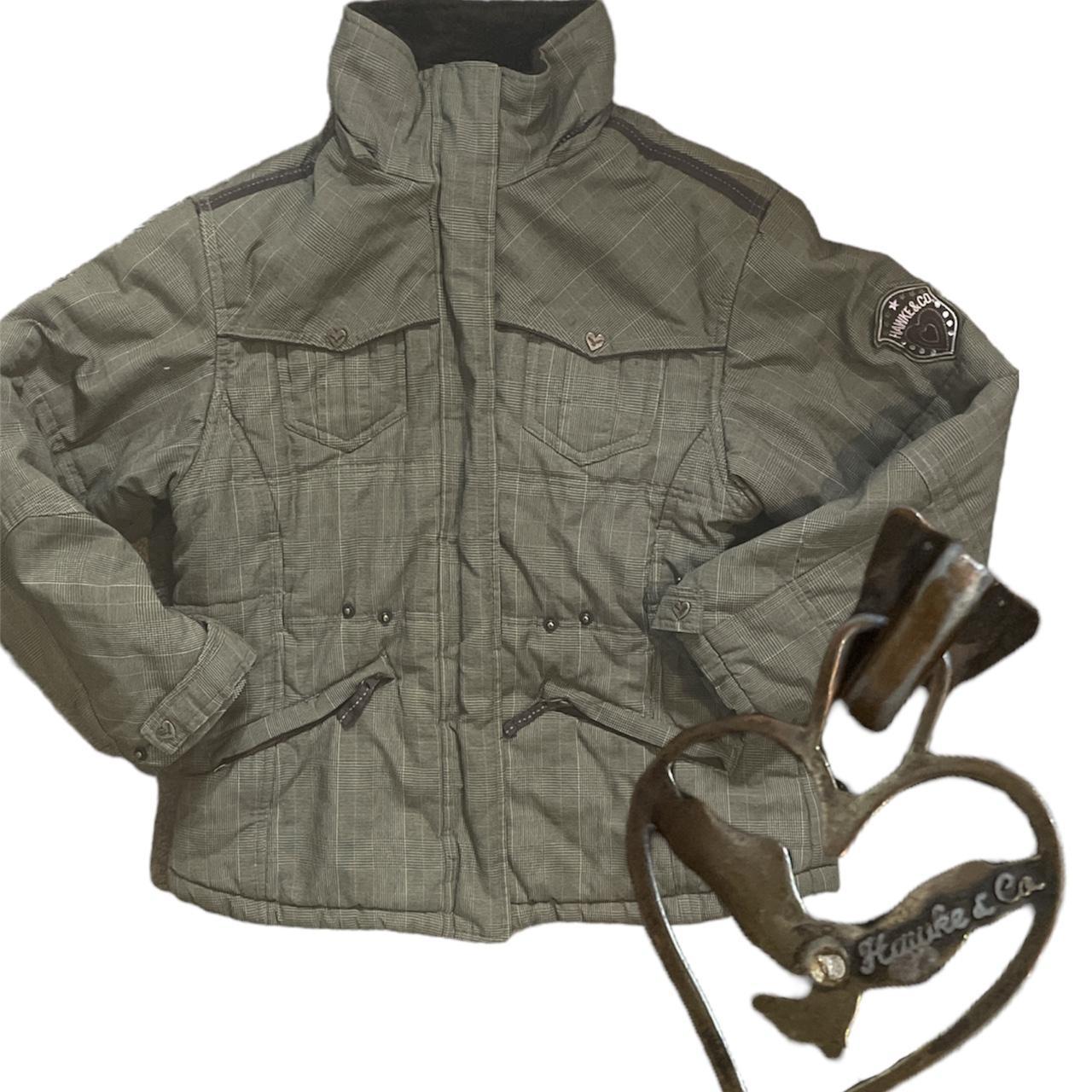 Hawke & Co. Women's Pink and Brown Coat (2)