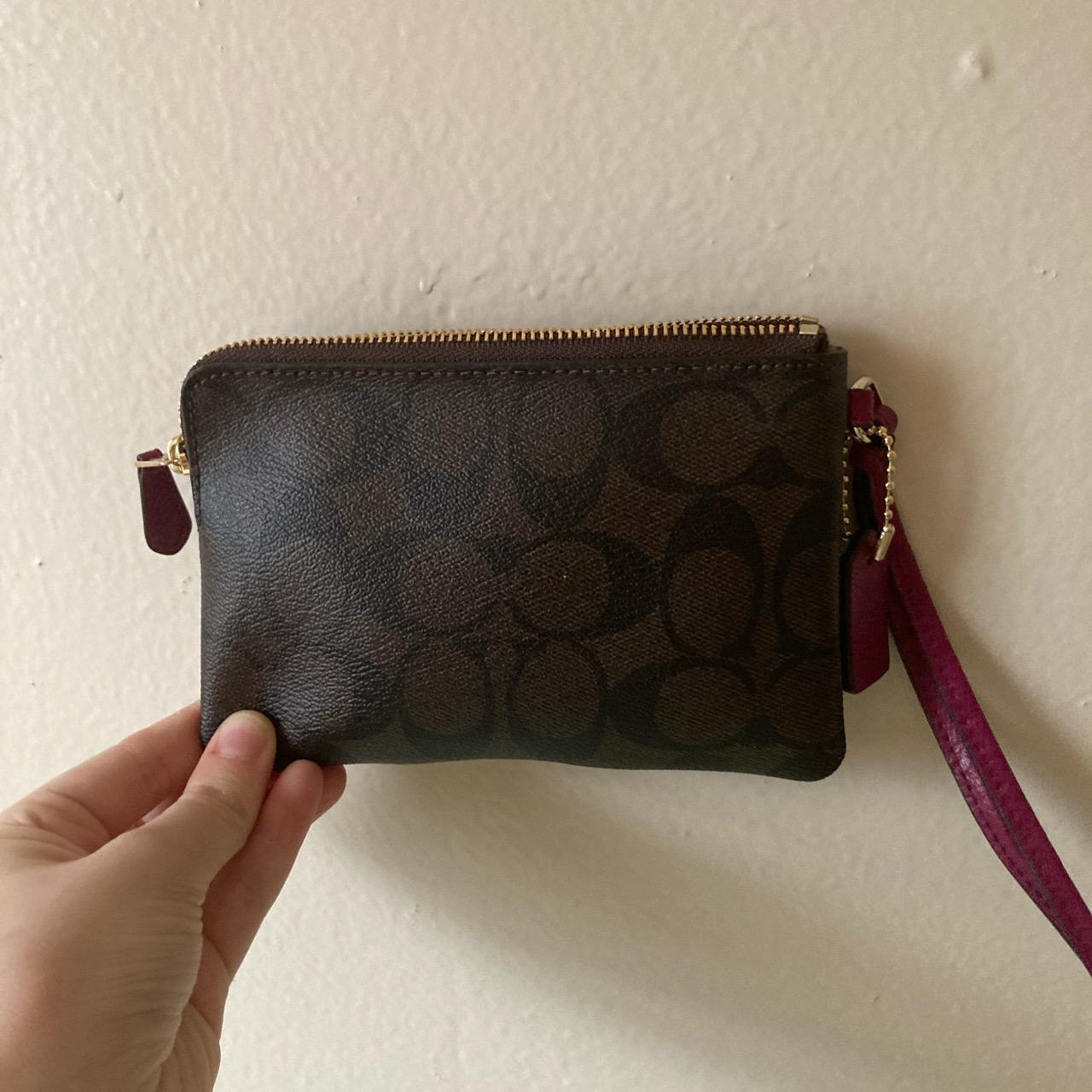 Real Coach Wallet Made With Luxury Leather In Depop   P0 