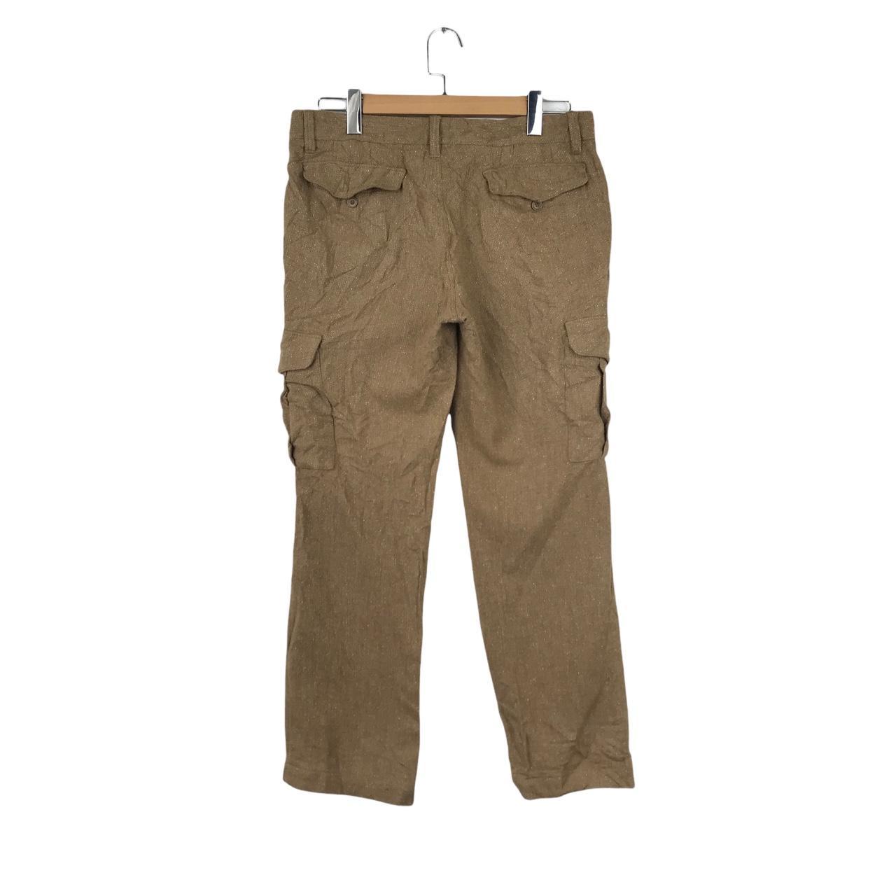 EDIFICE Japan Cargo Wool Pants Nice Design Japanese...