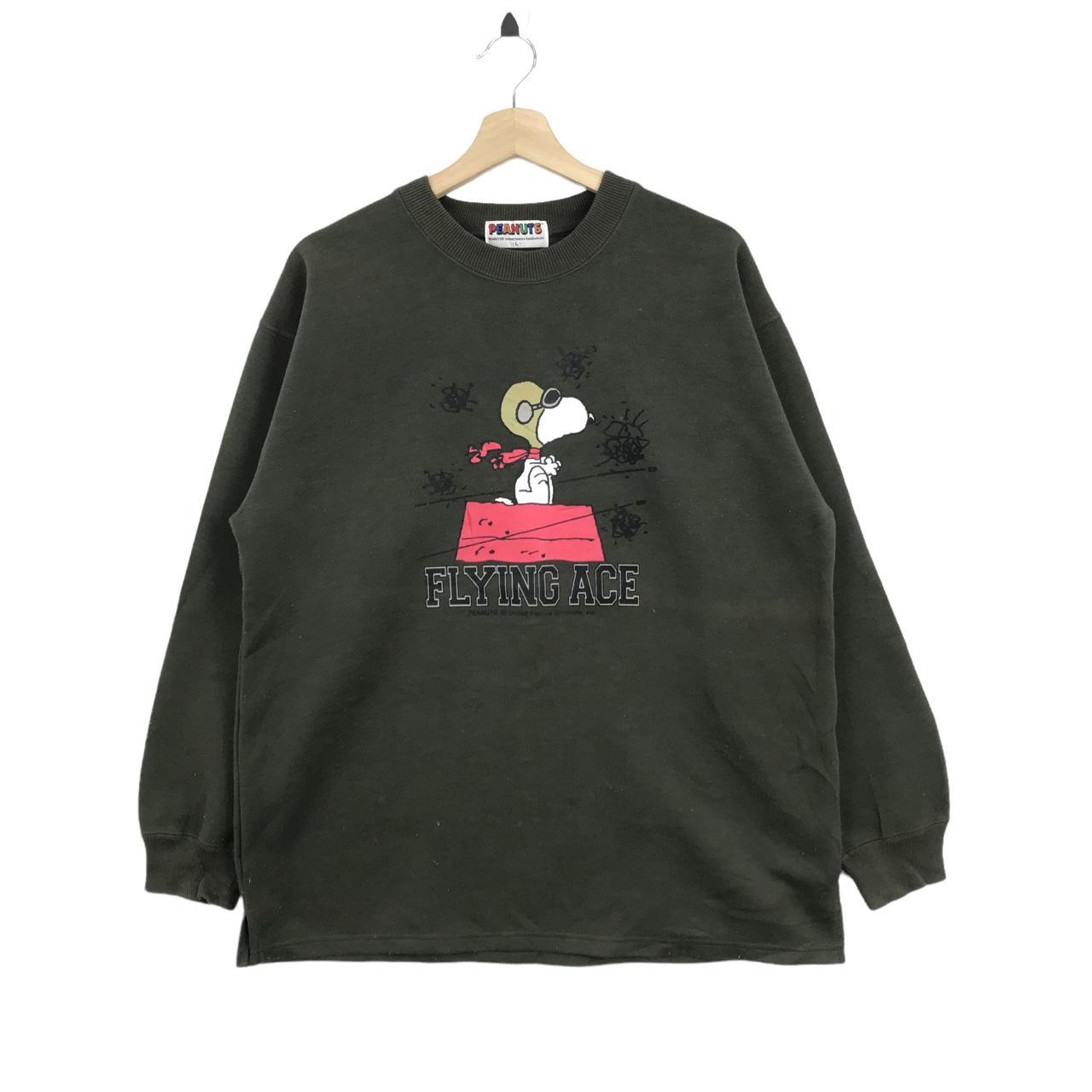 Vintage Peanuts Snoopy Woodstock Linus Sweatshirt... Depop