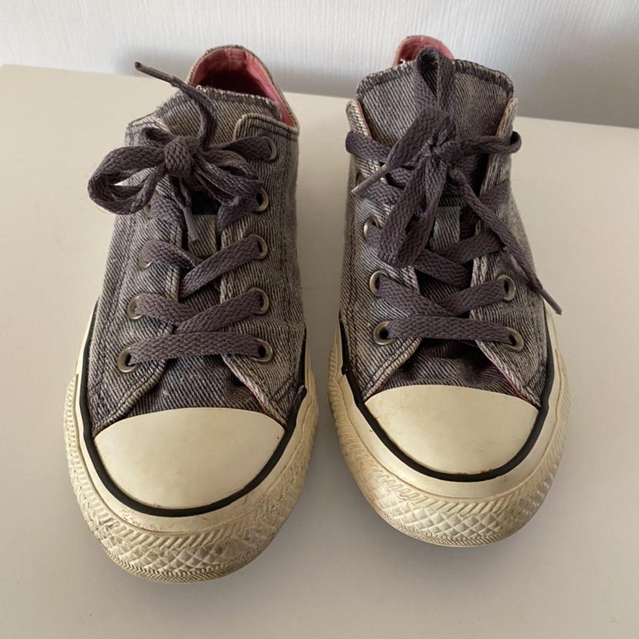 Double tongue converse clearance uk