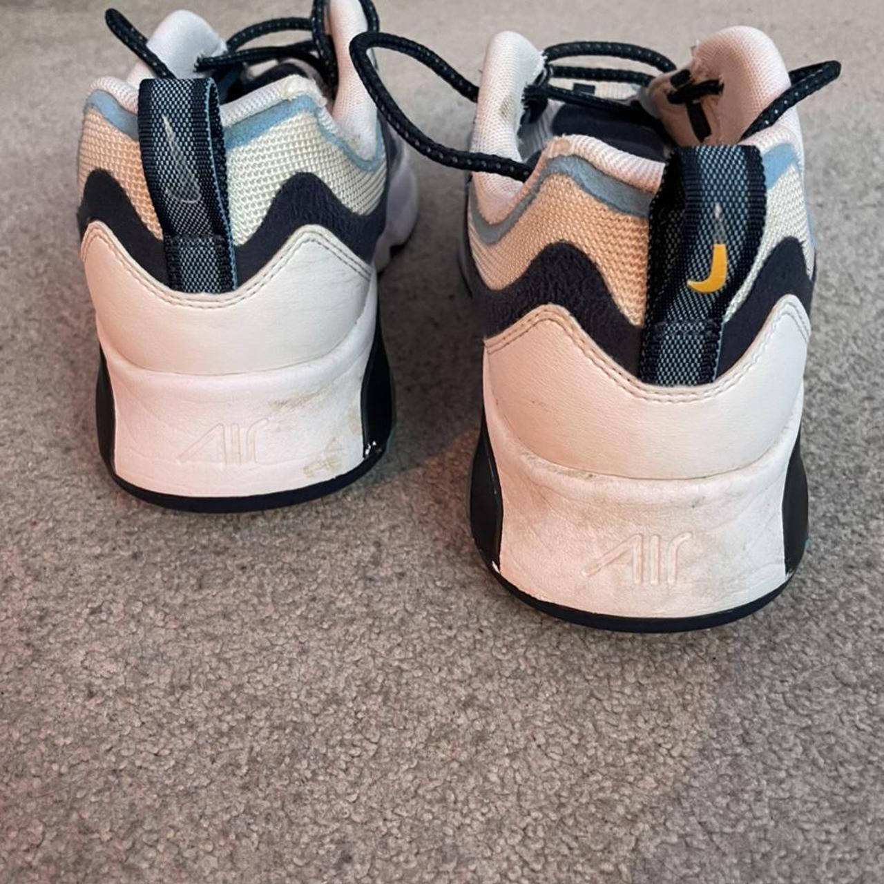 nike air max 200 blue white