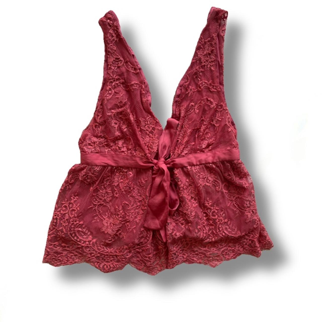 Free People Women's Red | Depop