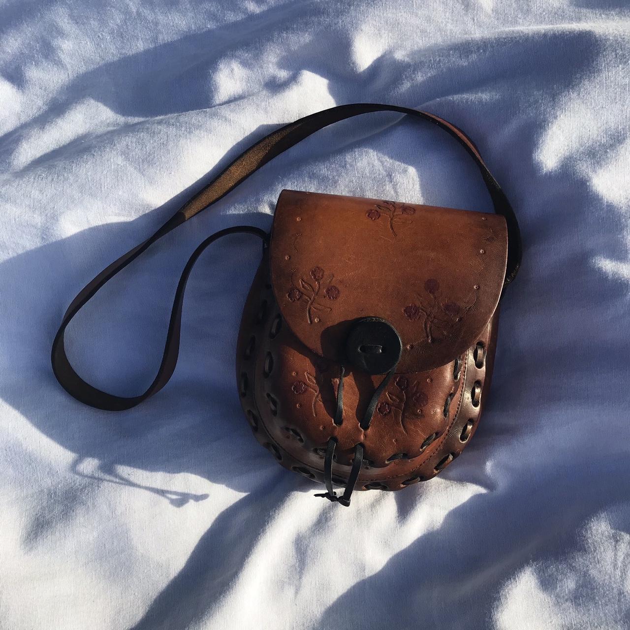 Ann-Dee Leather Crescent Purse