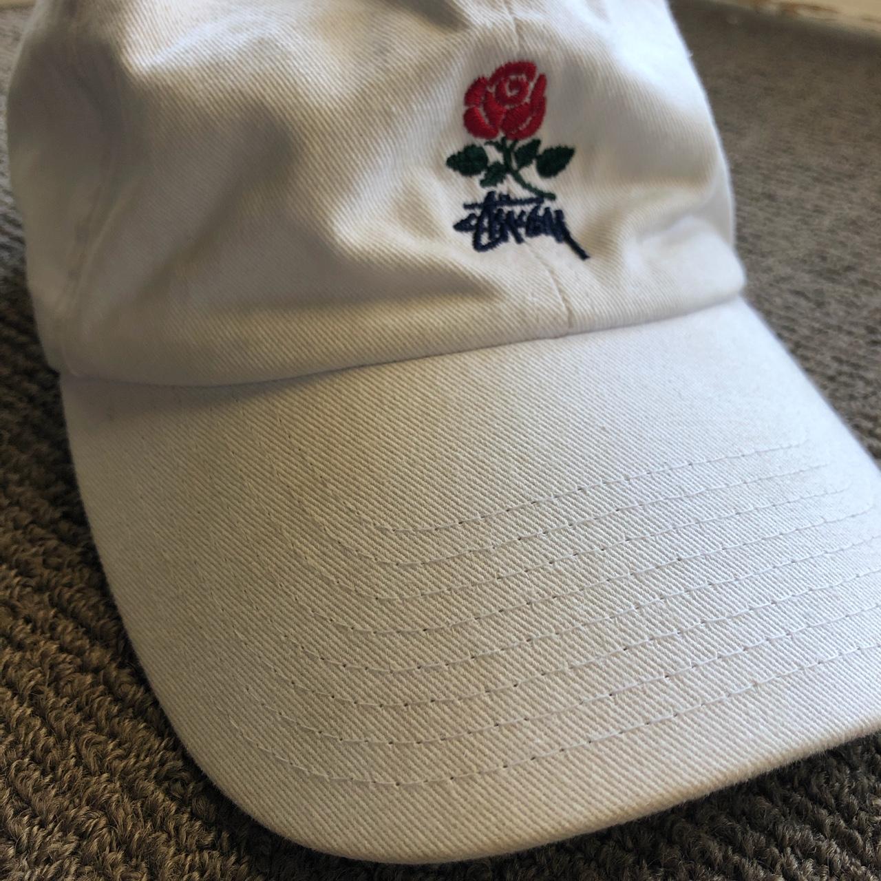 stussy rose cap