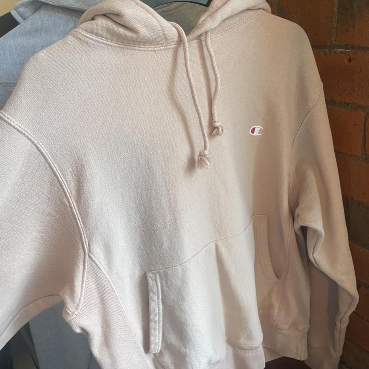 hoodie champion femme rose