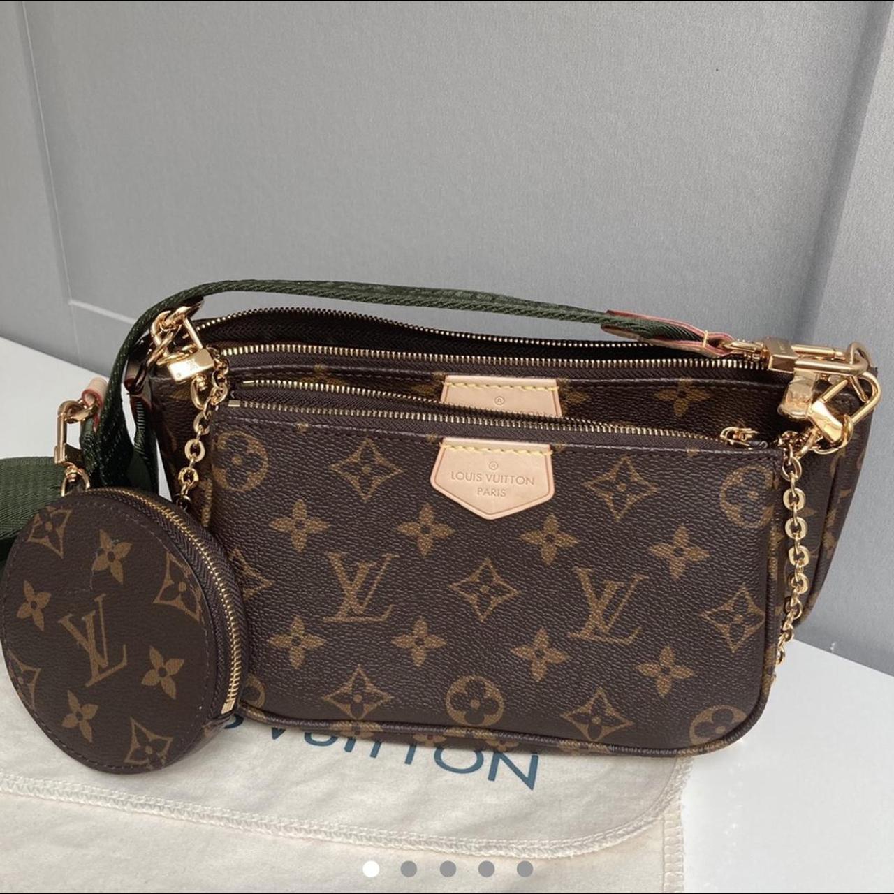 Louis Vuitton, Bags, Sold Khaki Strap From Multi Pochette