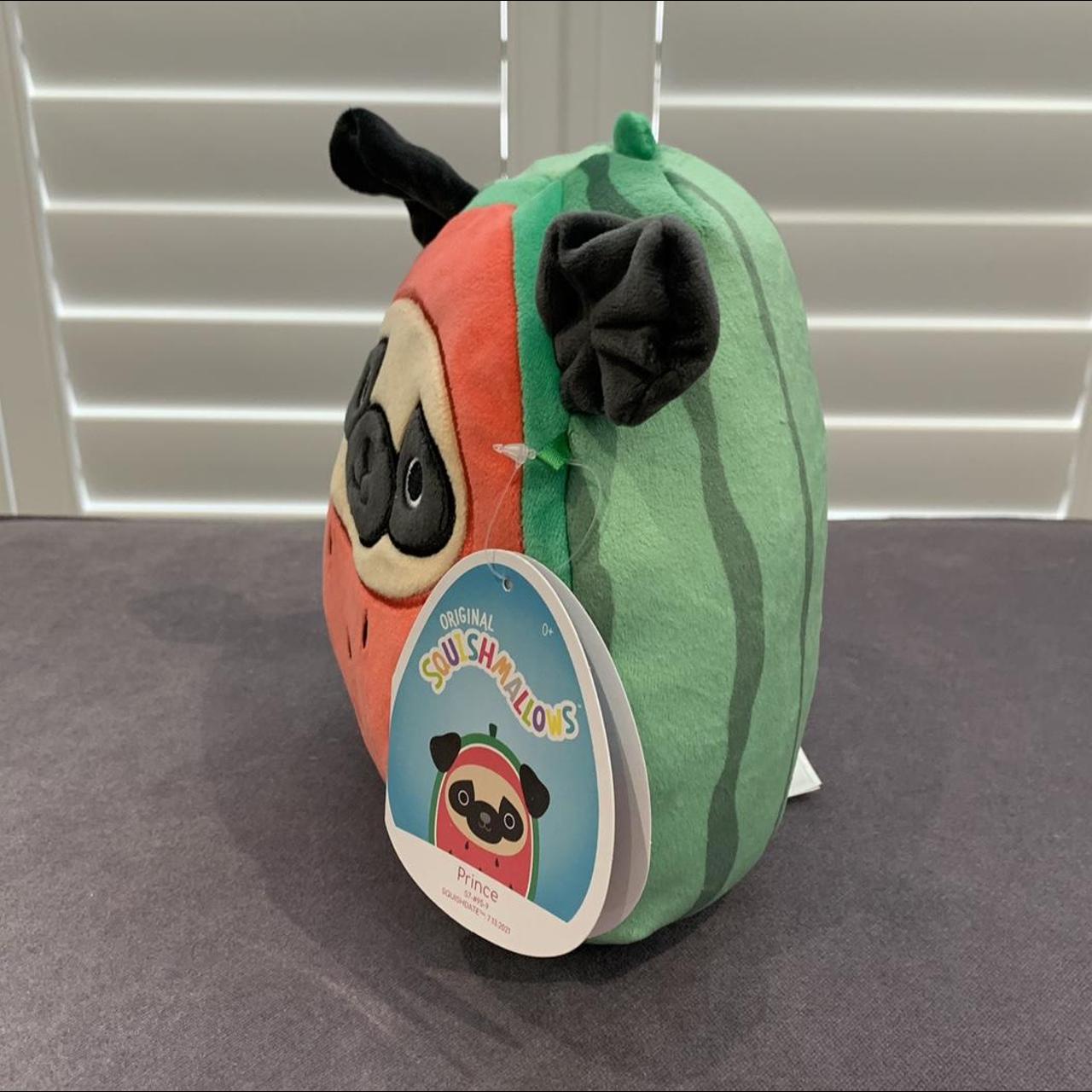 Prince the Watermelon Pug 7.5” Squishmallow brand... Depop