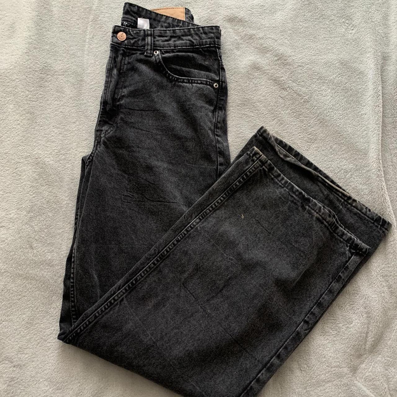 H&M Men's Black Trousers Depop