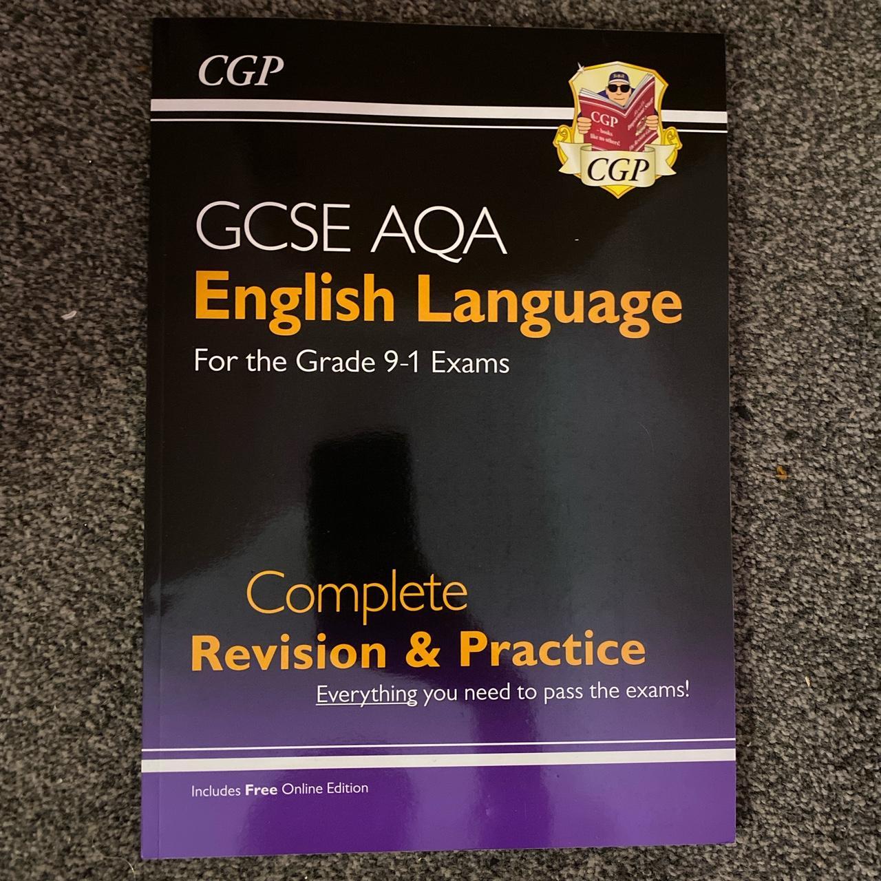 GCSE AQA English language revision book - Depop