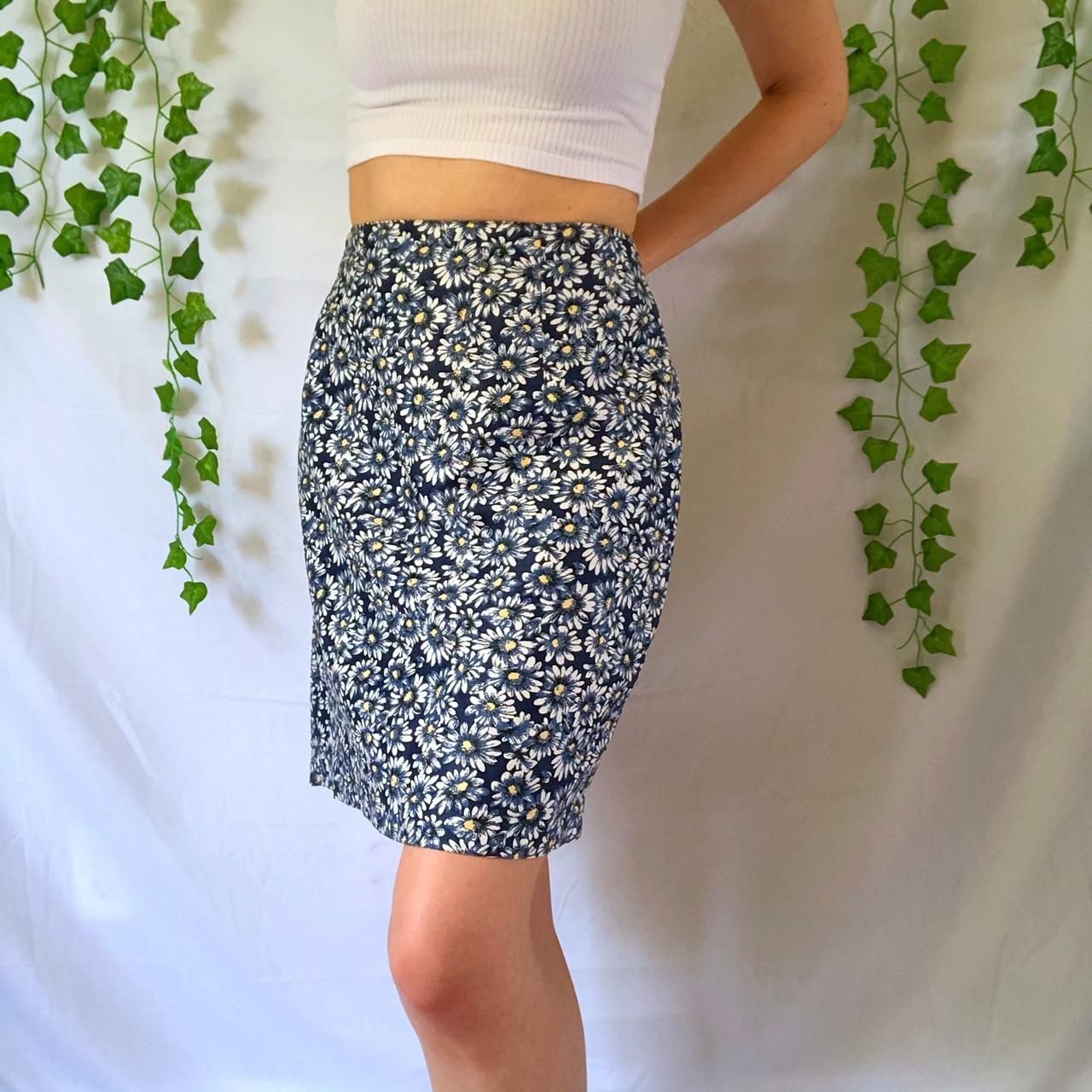 Loft floral pencil top skirt