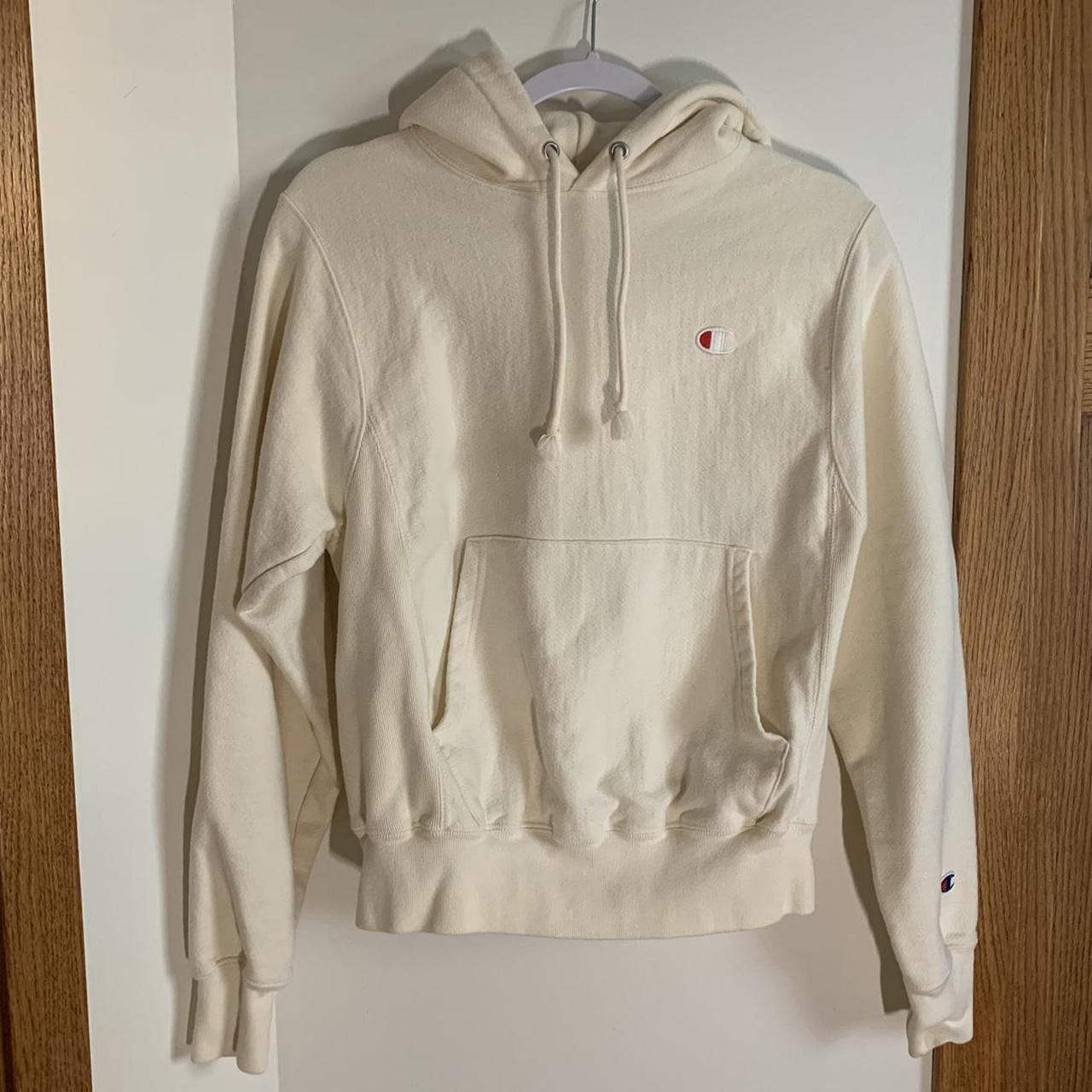 Champion reverse clearance weave hoodie cream