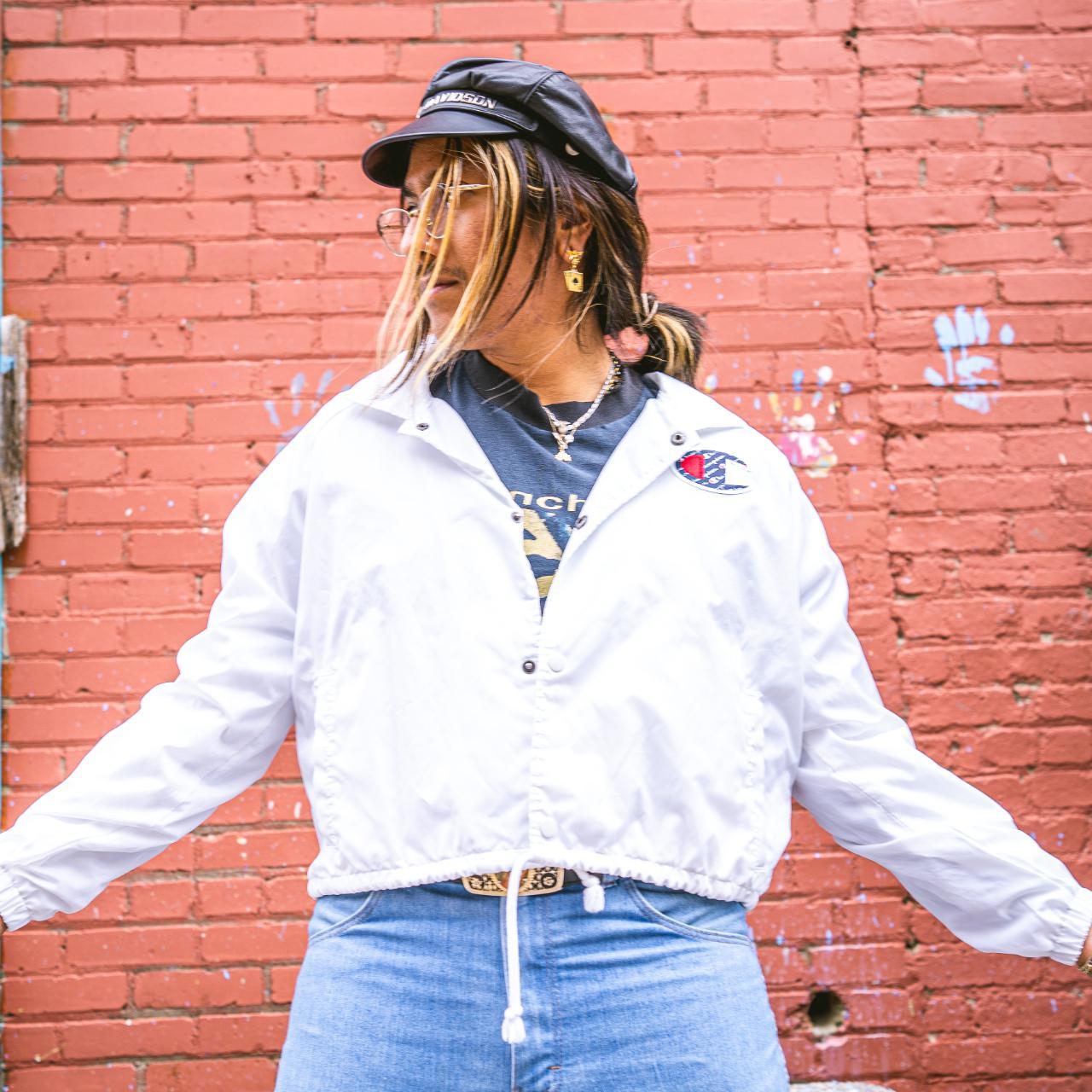 champion crop jacket