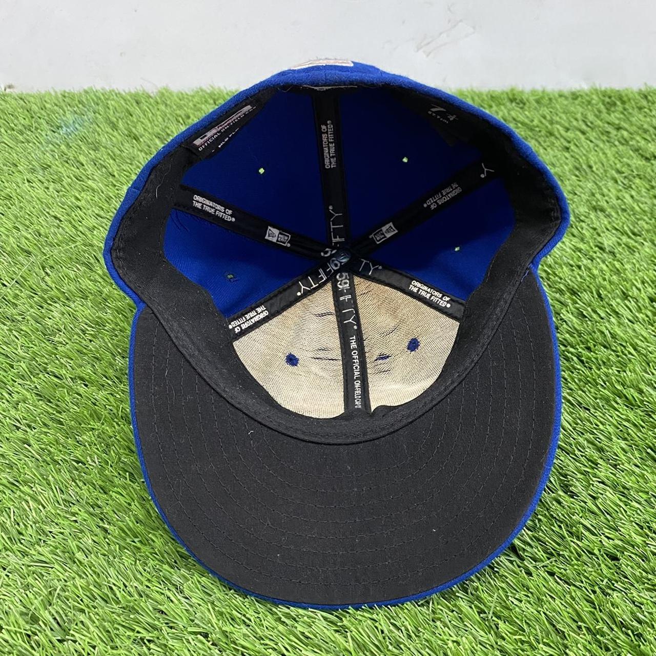 Toronto Blue Jays fitted ball cap, in cobalt blue.