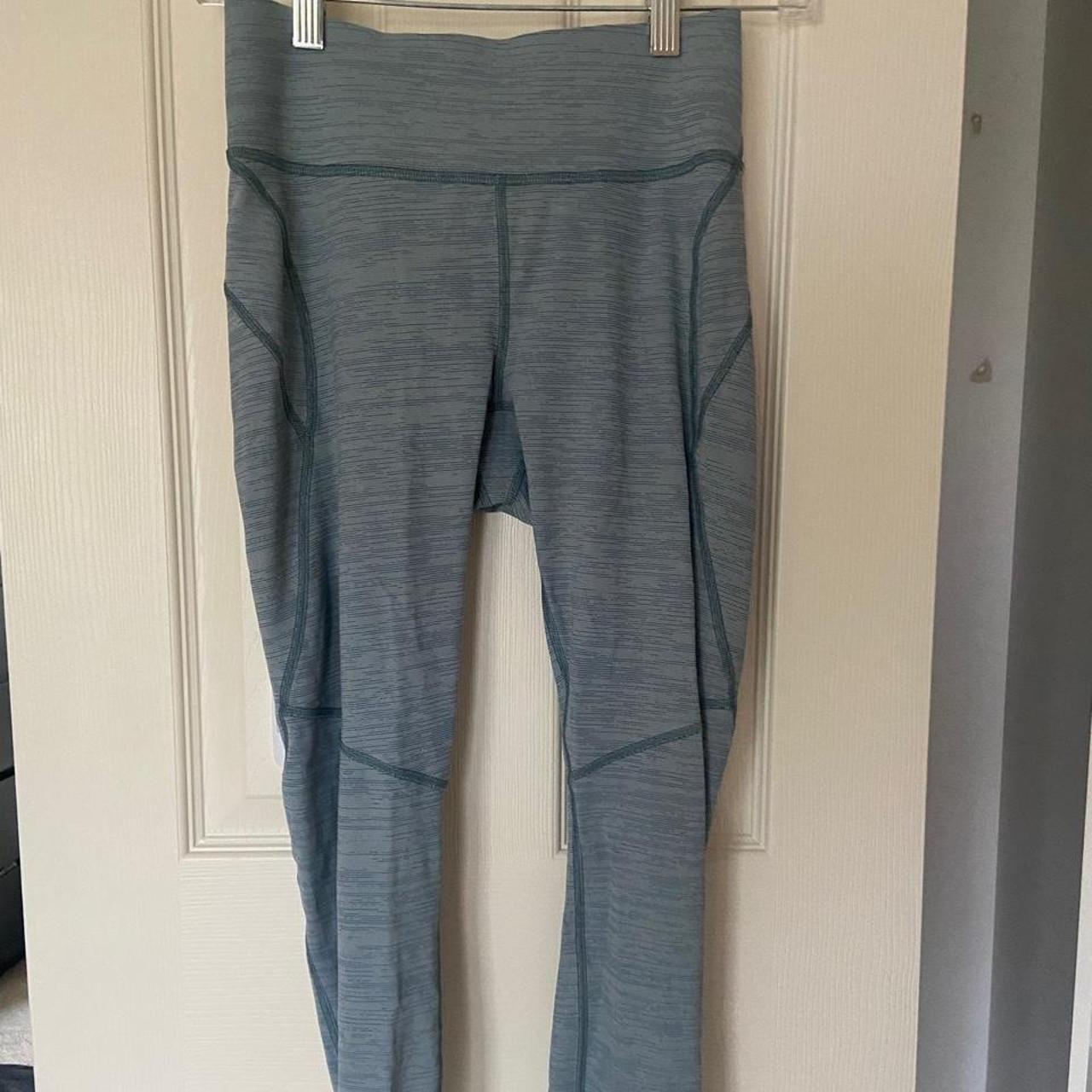 Blue & Gray Outdoor Voices Leggings 🦋 •only worn - Depop