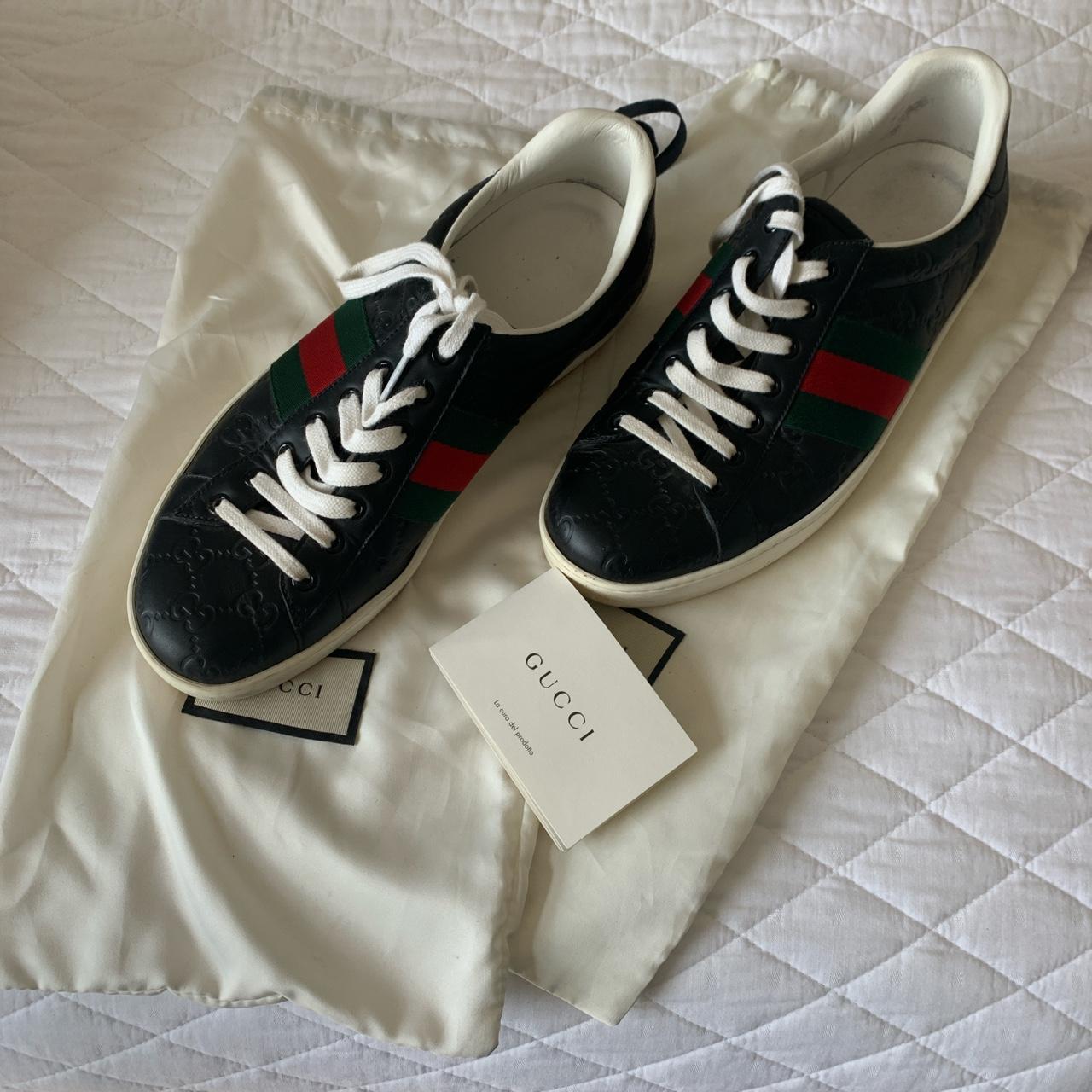 Gucci on sale scuffed shoes