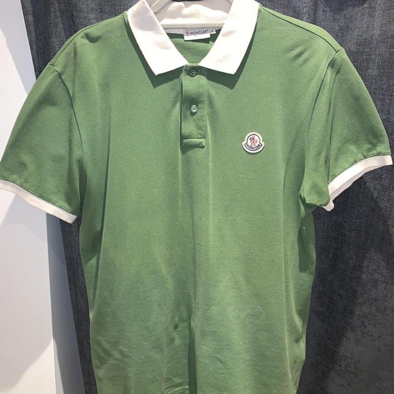 Moncler polo 8/10 Depop