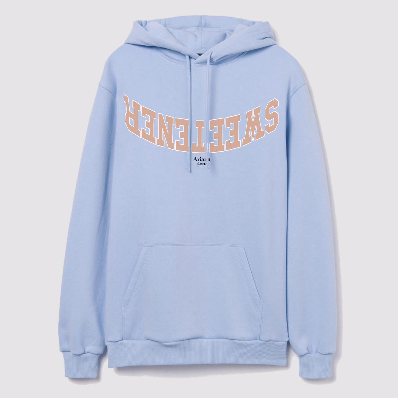 Blue store sweetener hoodie