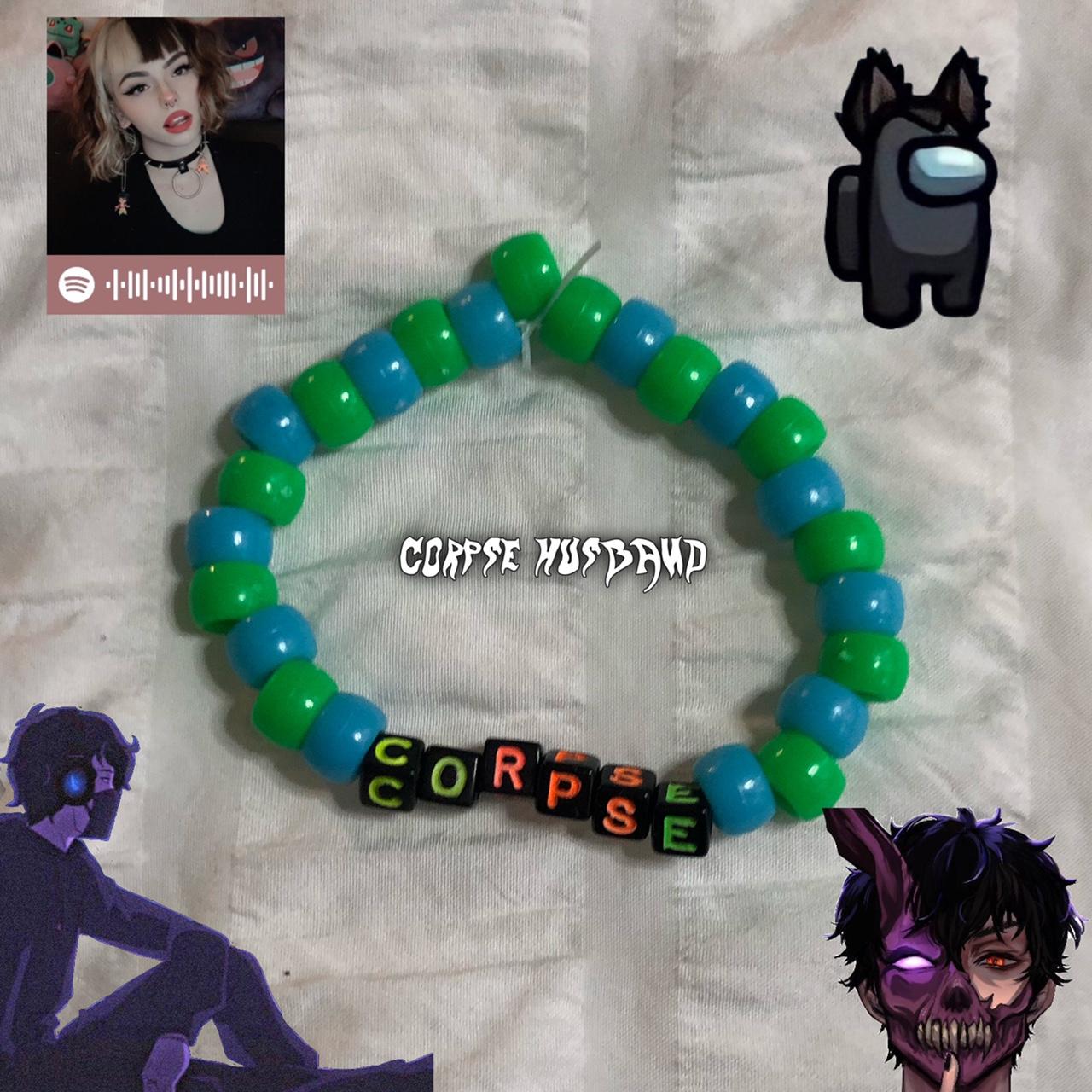 Corpse husband online bracelet